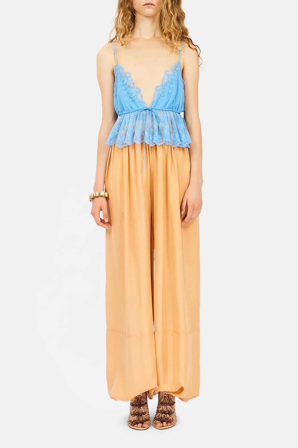 Cami Cropped Elora - Powder