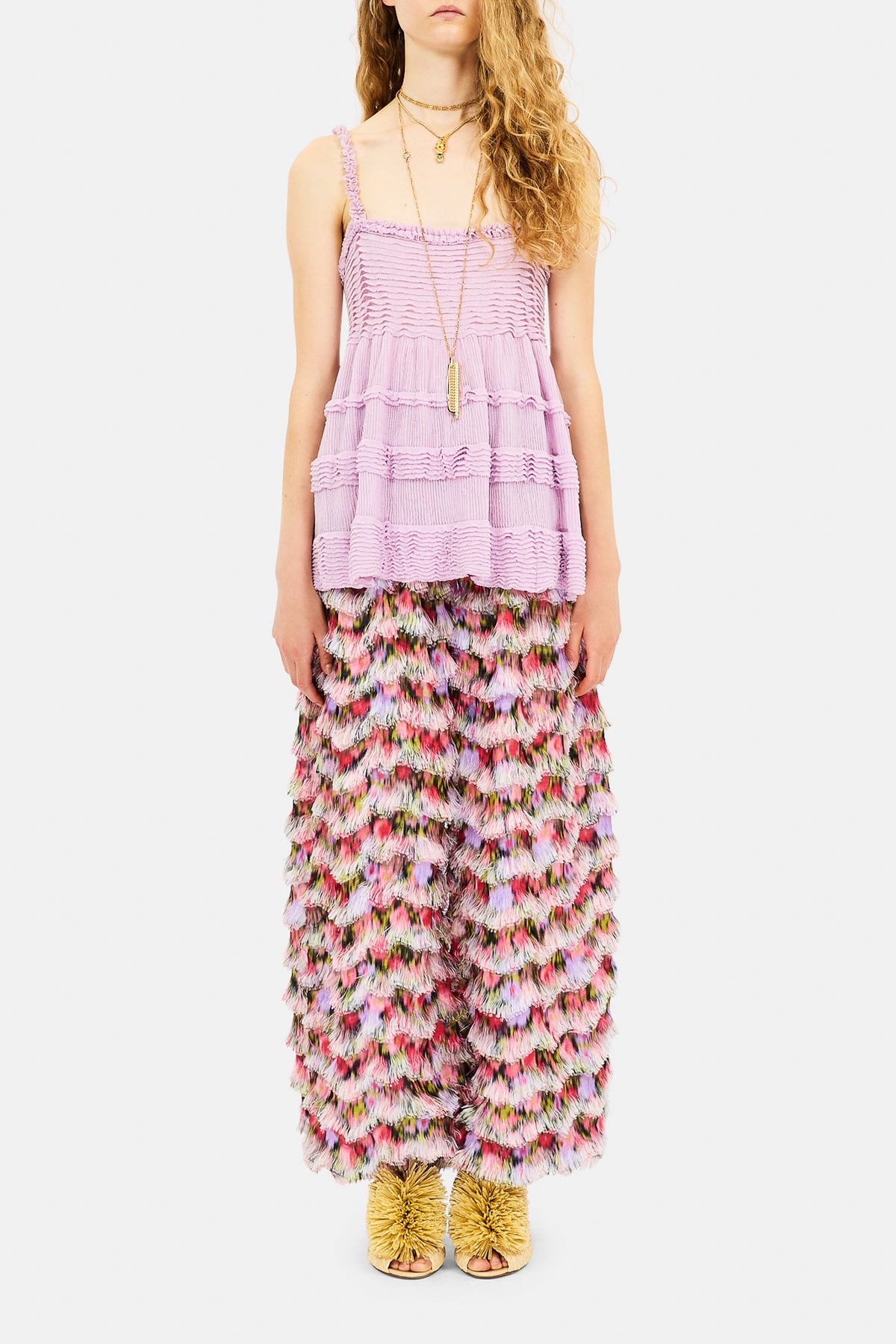 Pantalonielvira Con Coulisse - Summer Garden
