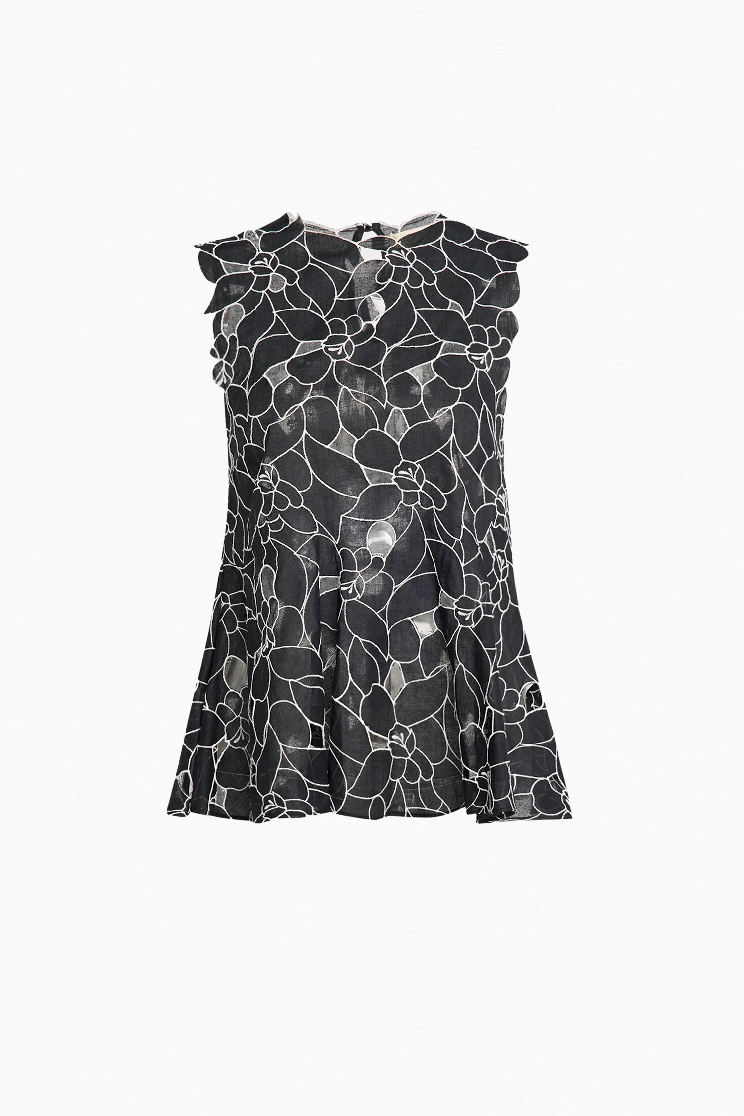 Ali Sleeveless Top - Noir