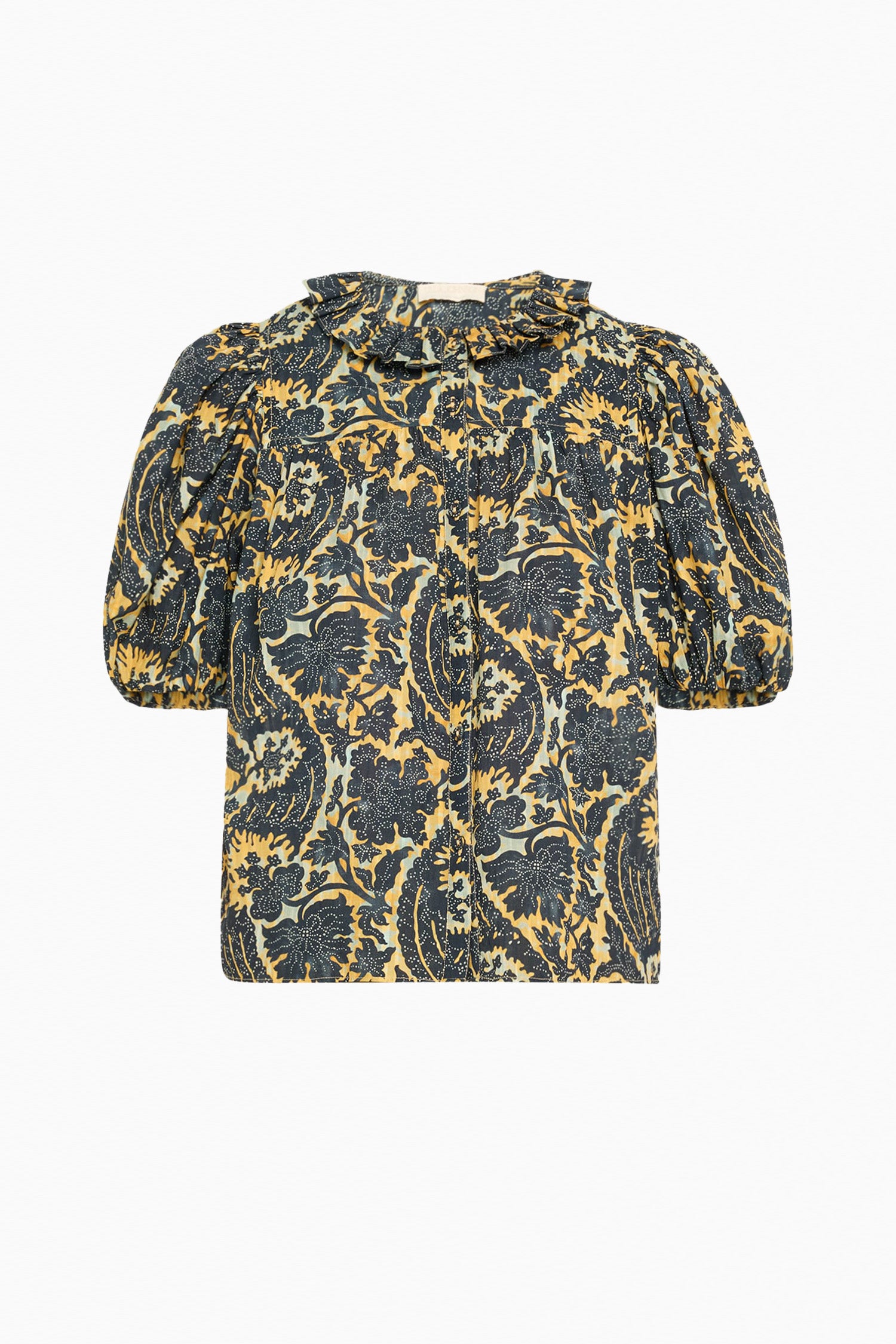 Amari Short Sleeve Blouse - Luna