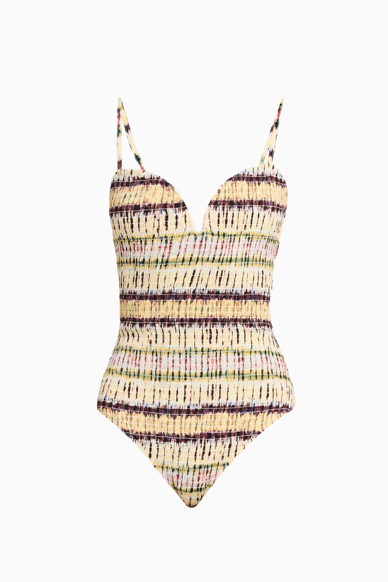 Biarritz Smocked Maillot - Ombre