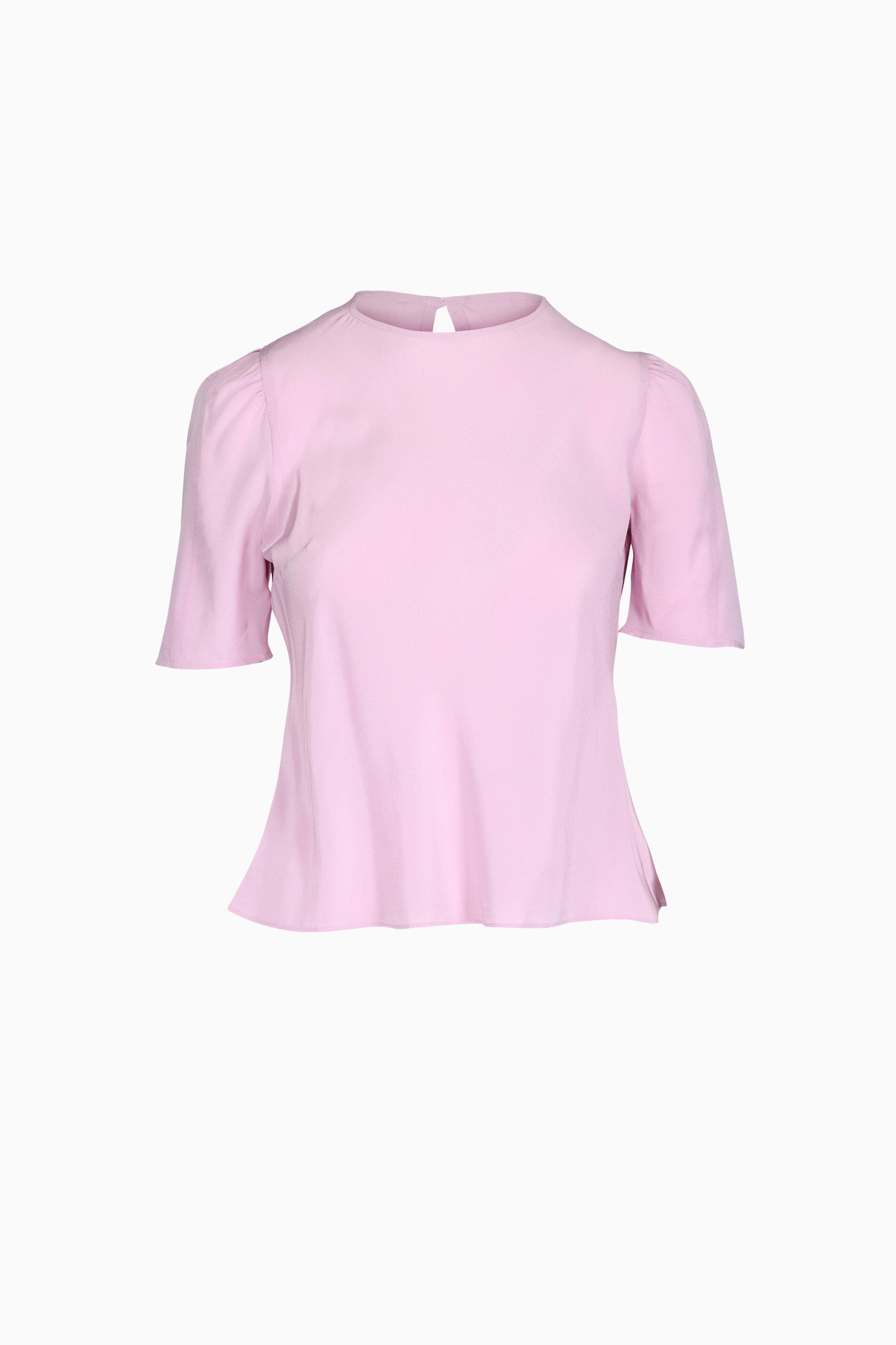 Corine SS Silk Top - Aster