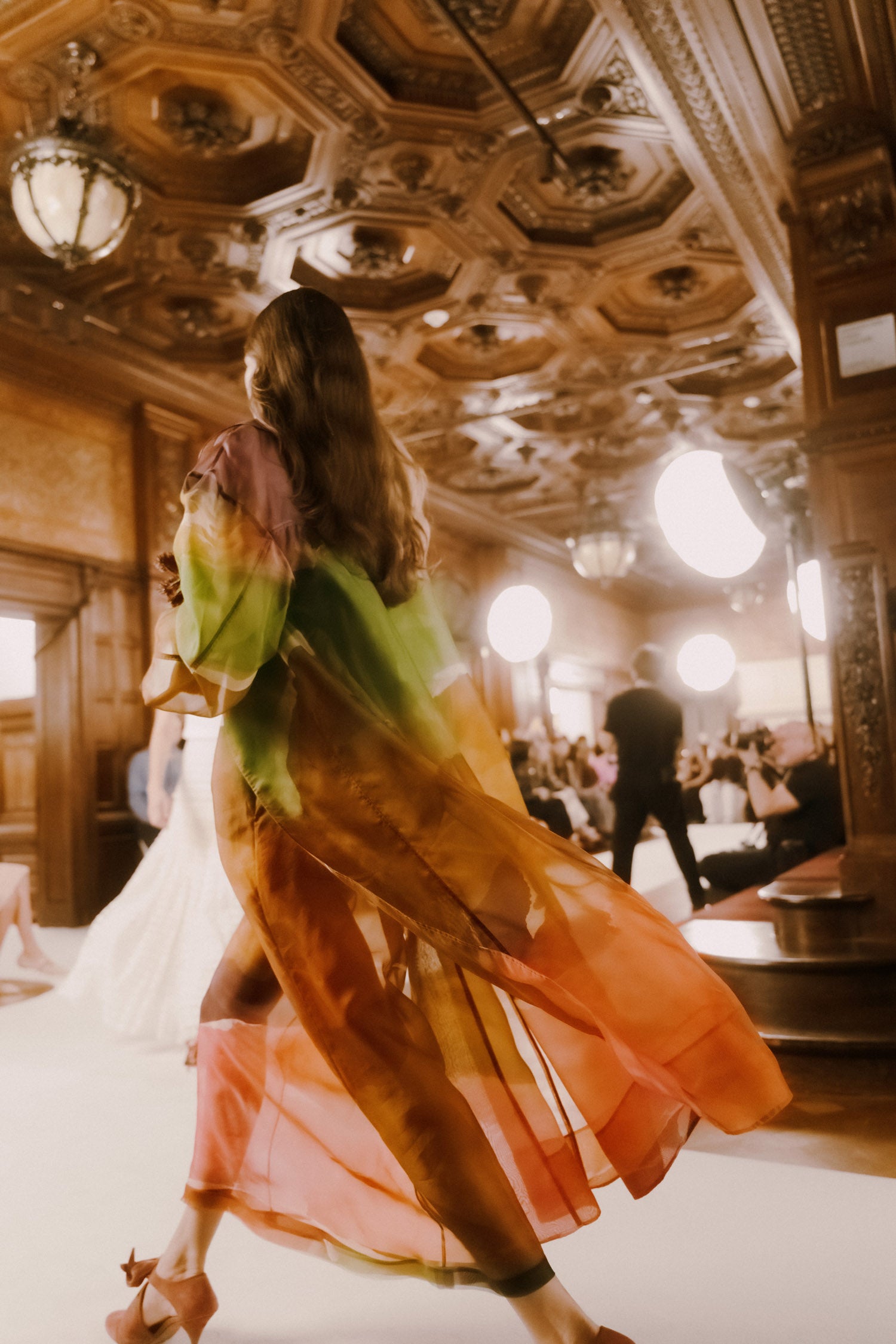 Novalie Organza Trench Coat - Nature Abhors A Vacuum