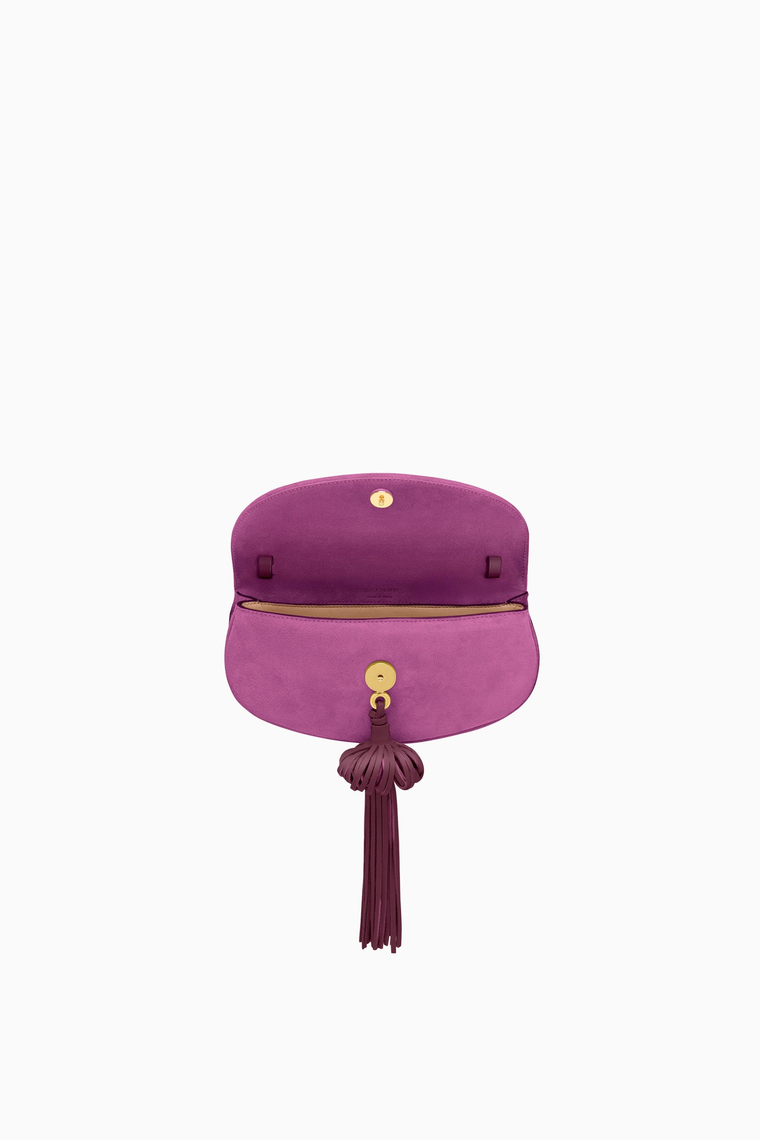 Ulla Johnson Paloma Tassel Flap Bag - Orchid