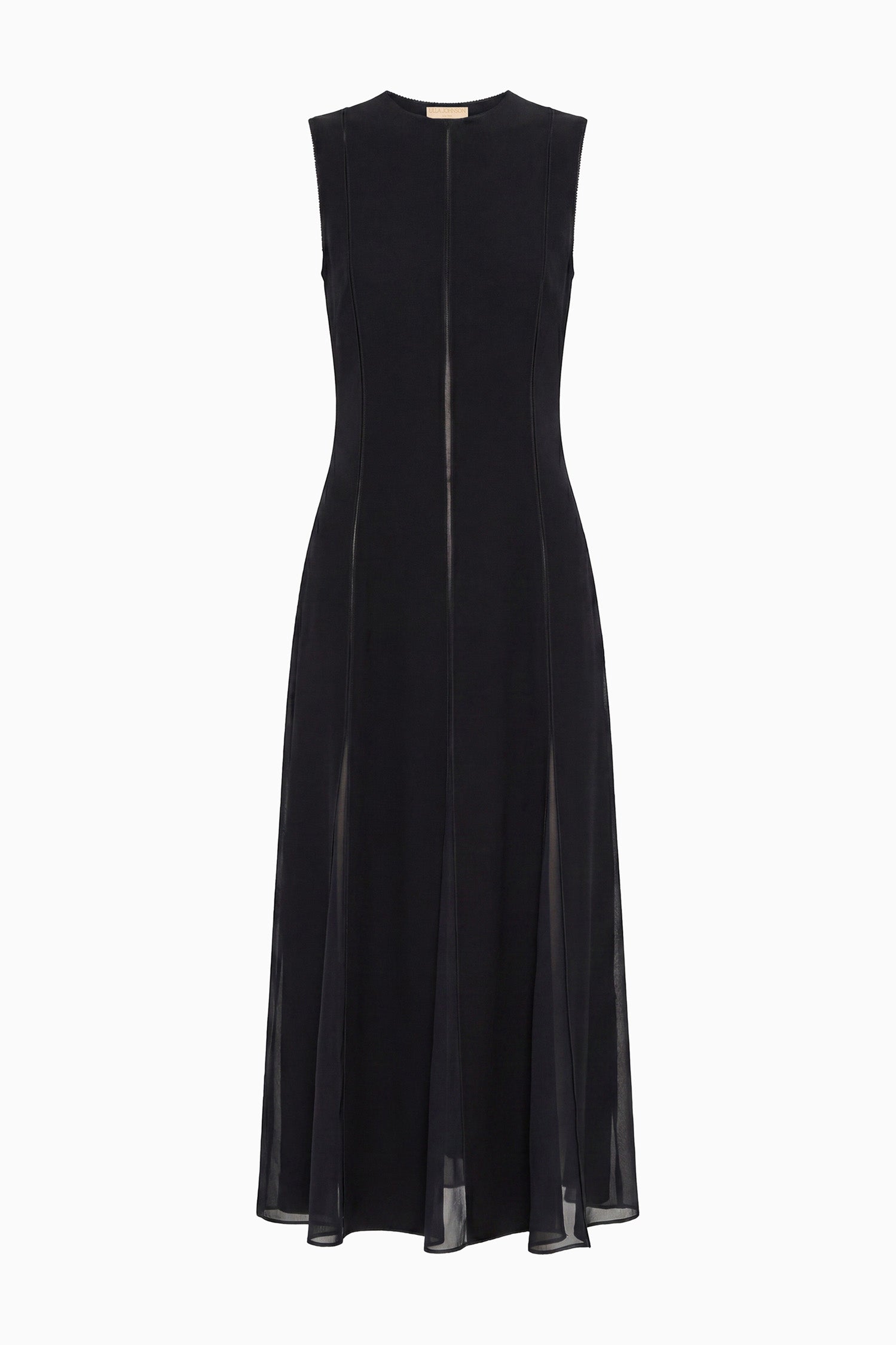Ulla Johnson Laure Sleeveless Midi Dress - Noir