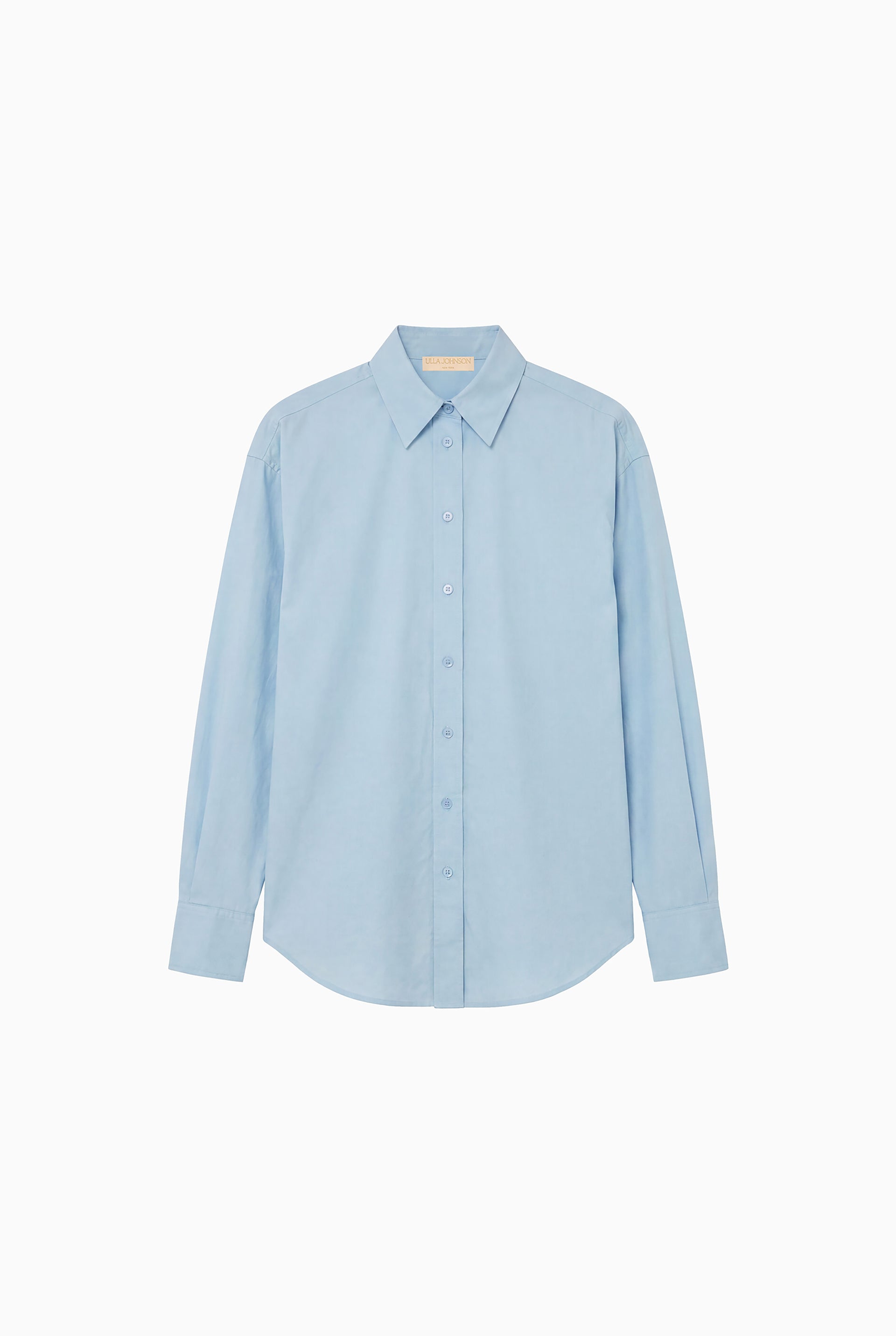 Ulla Johnson Laia Long Sleeve Cotton Blouse - Heron