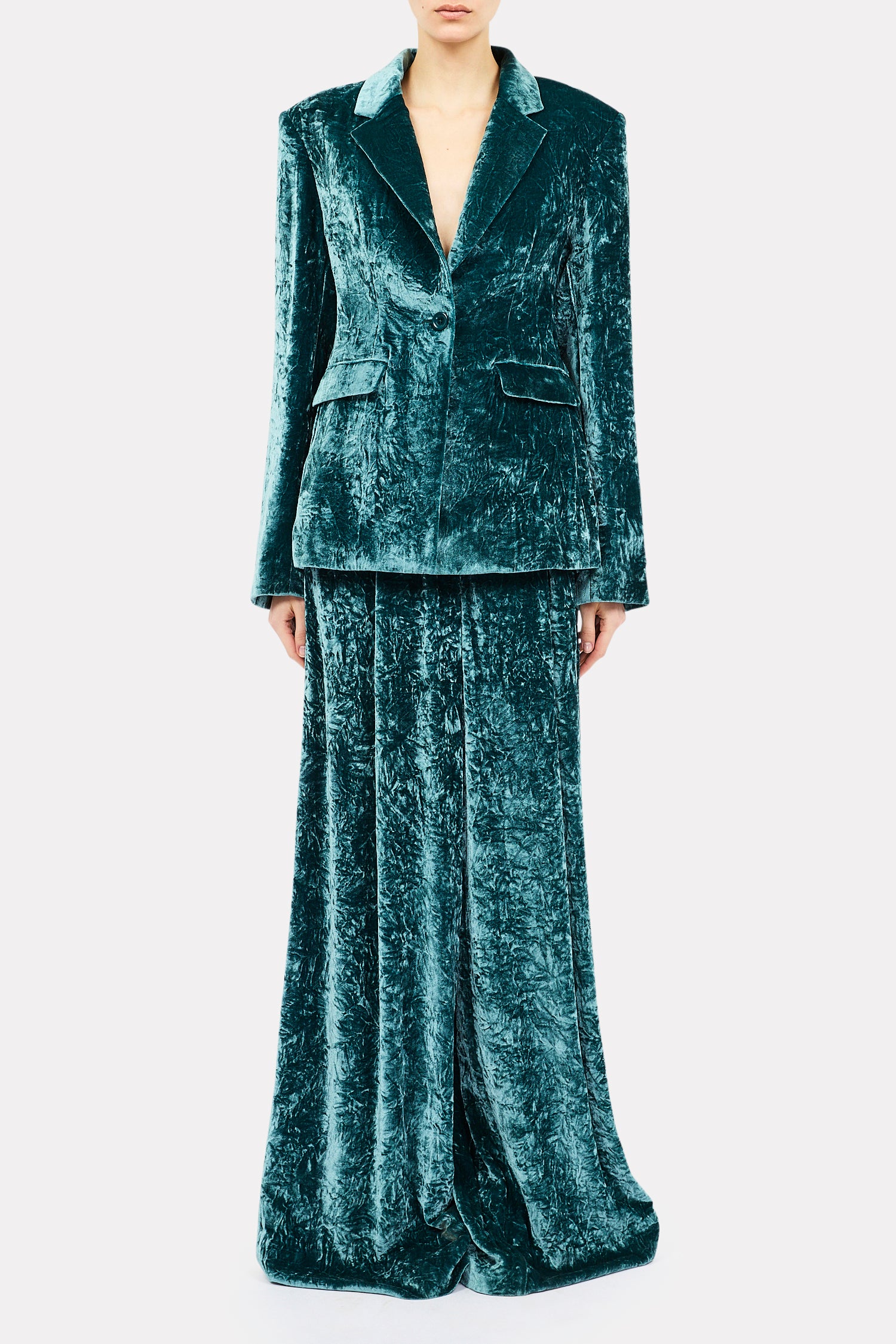 Ellery Velvet Jacket - Jadeite