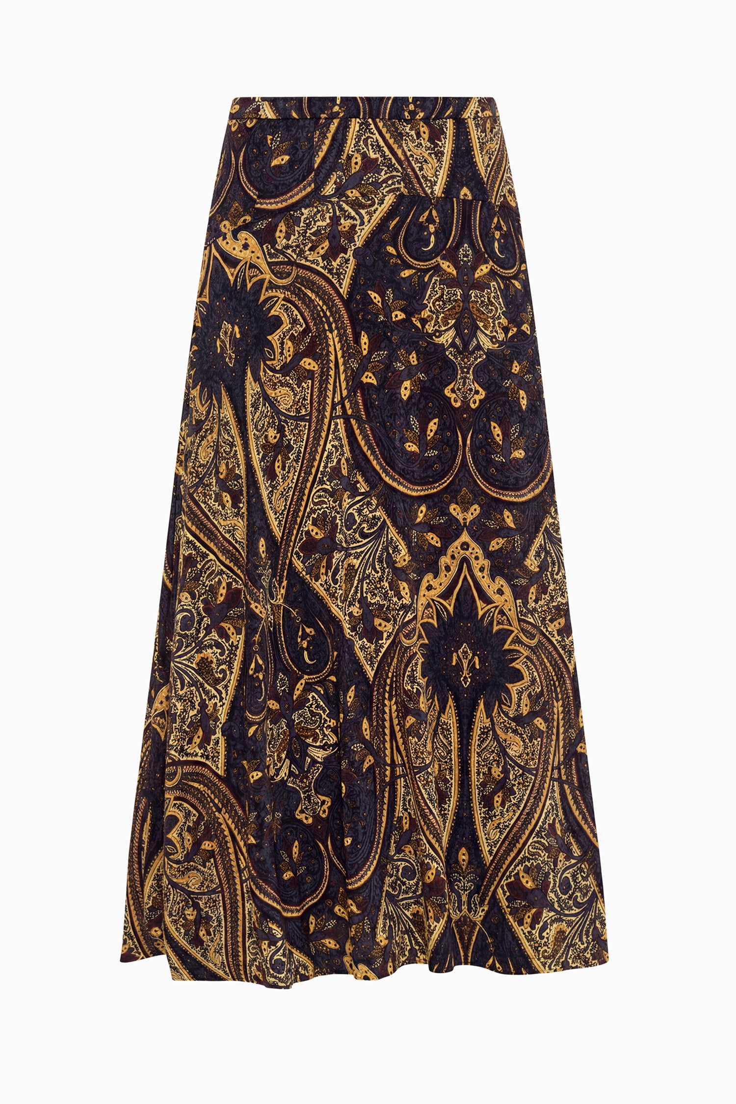 Ulla Johnson Paola Jersey Skirt - Twilight Paisley