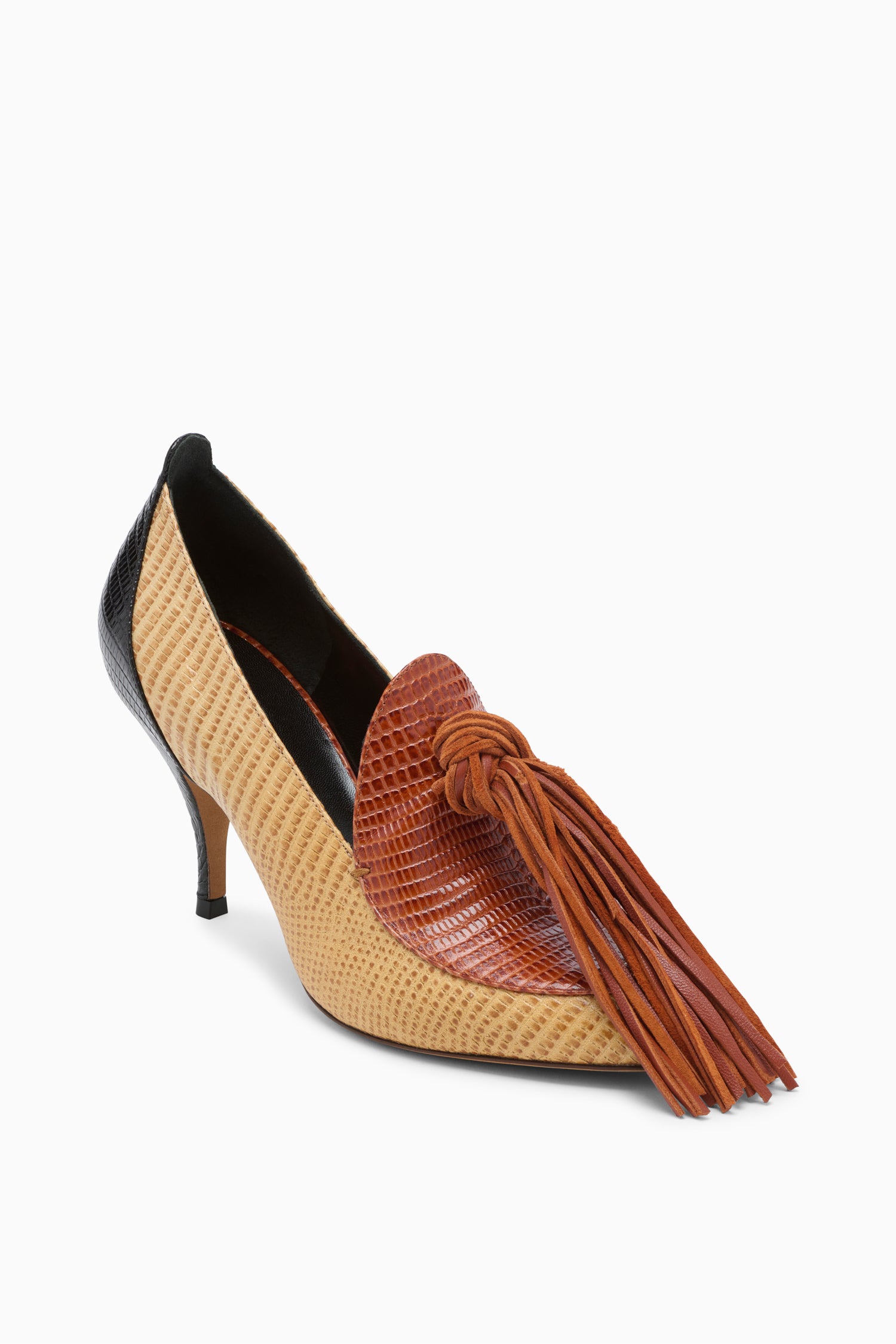 Ulla Johnson Agata Tassel Pump - Bisque