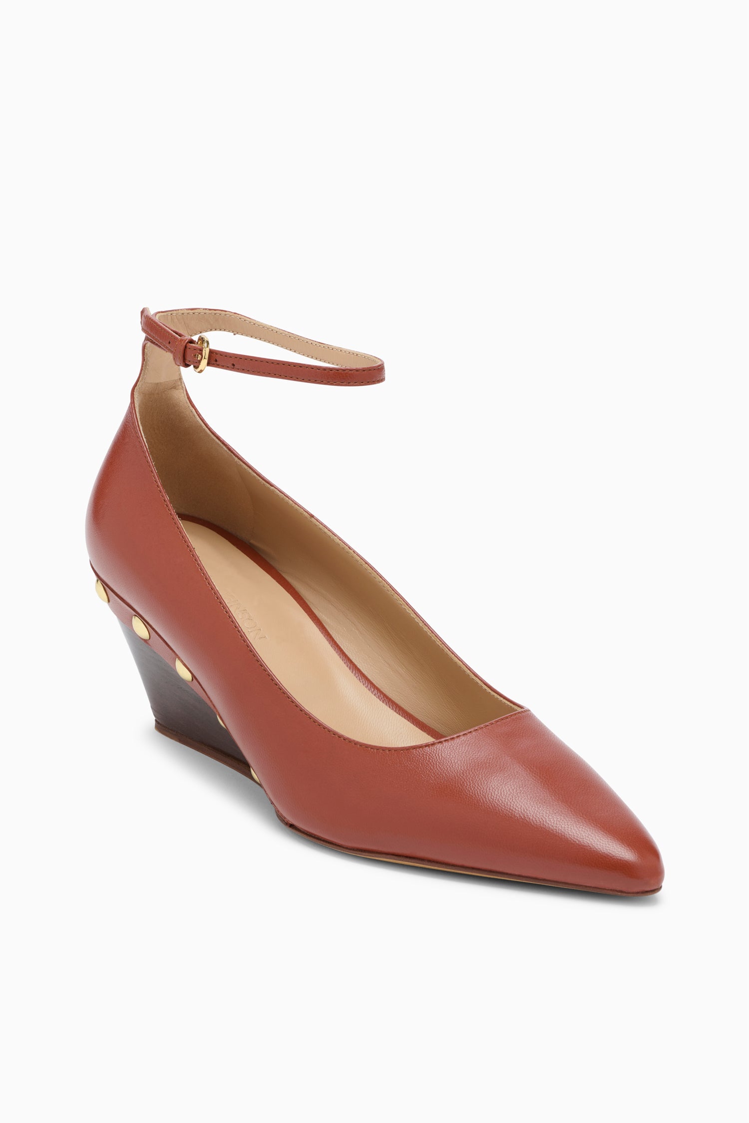 Studded Wedge Pump - Copper