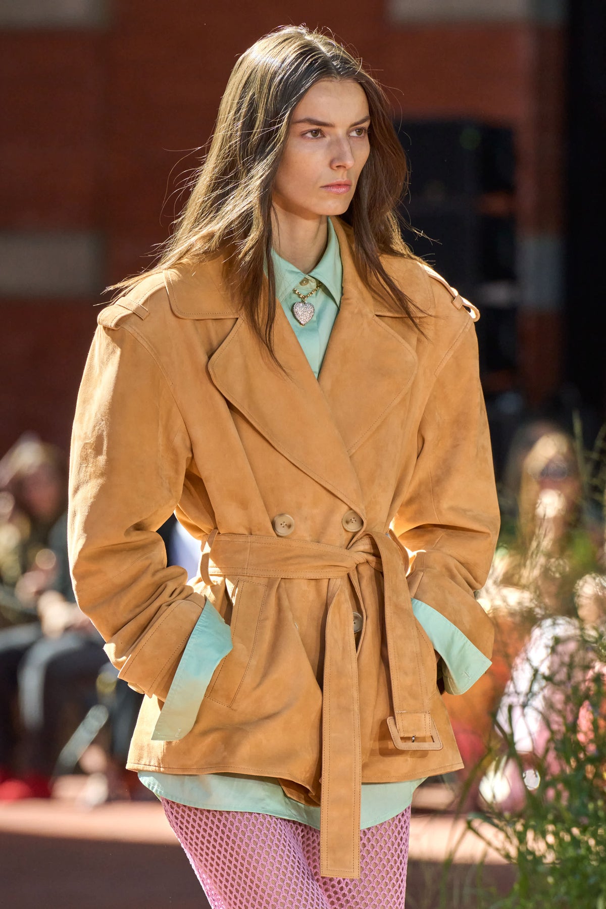 Giacca Corinne con Cintura - Fawn