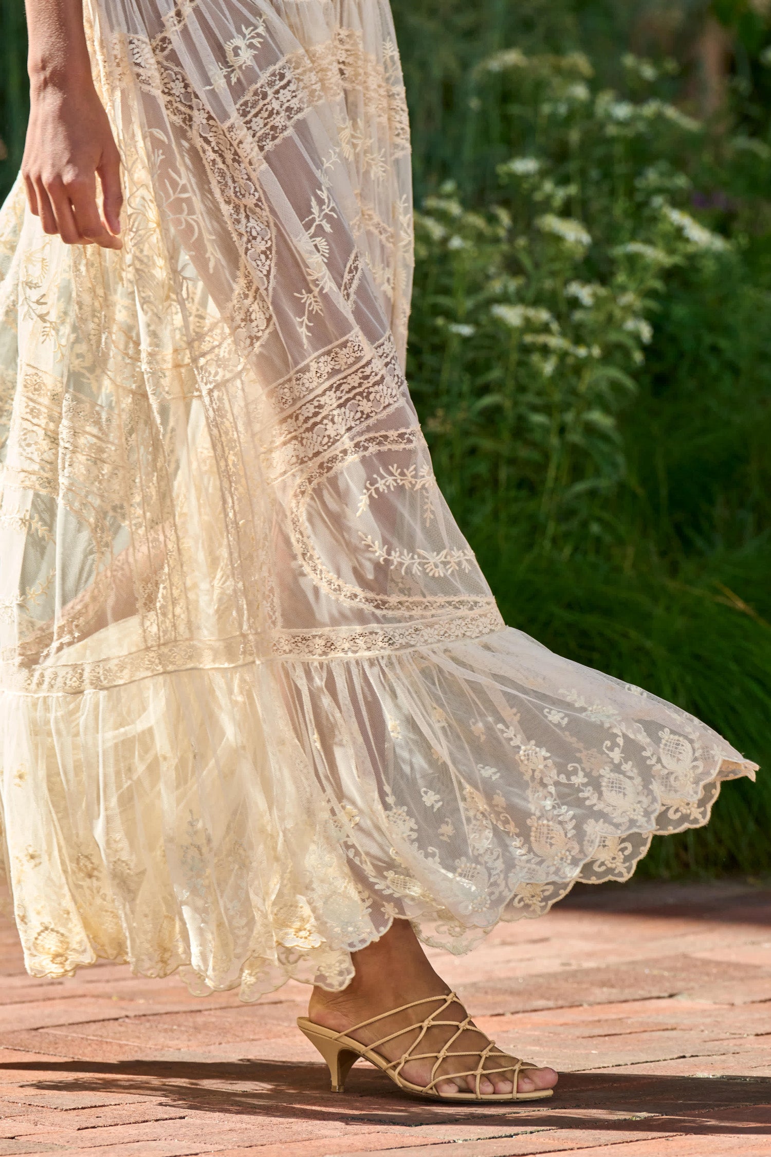 Ulla Johnson Jupe Maxi Margherite - Pearl