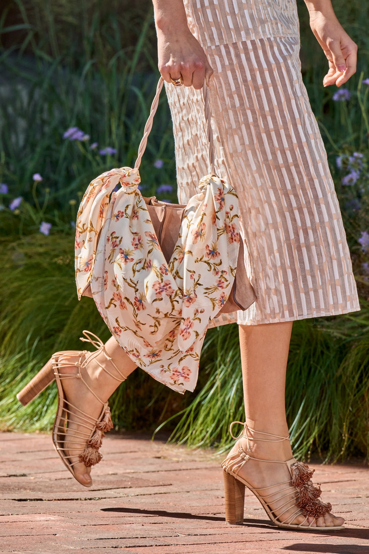 Adria Small Shoulder Bag - Petal