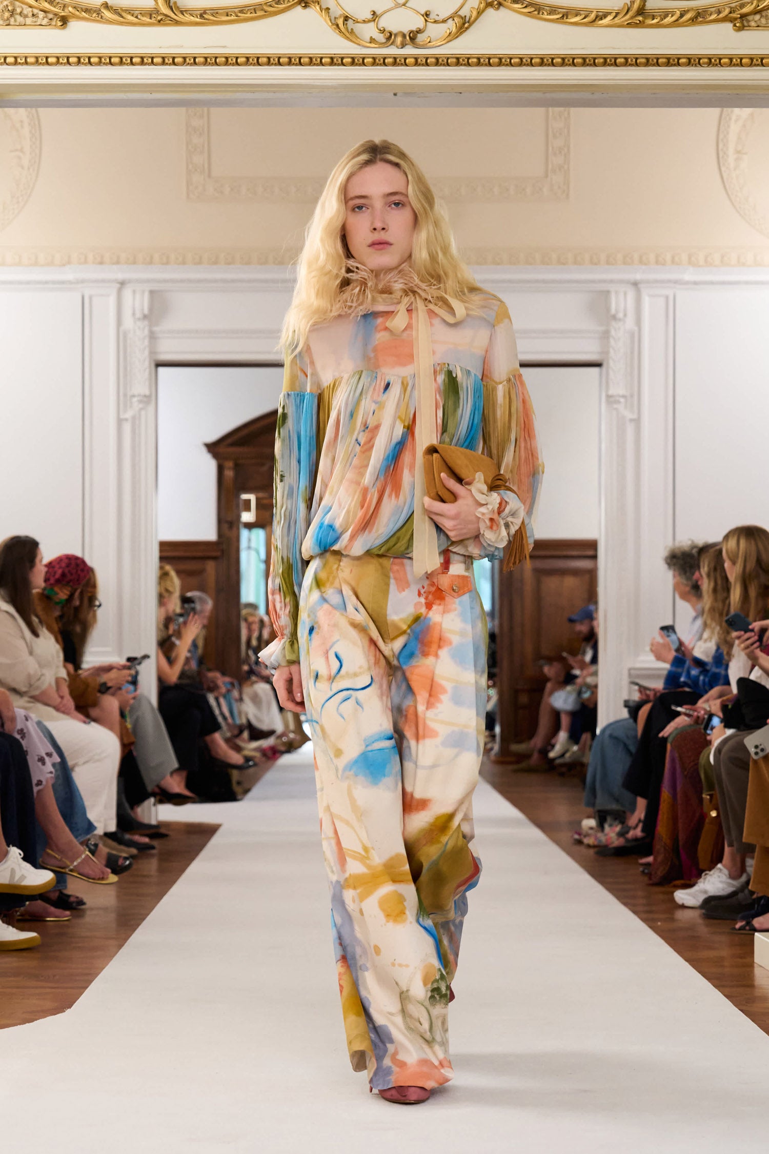 Motherwell Wide Leg Trouser - Western Dream