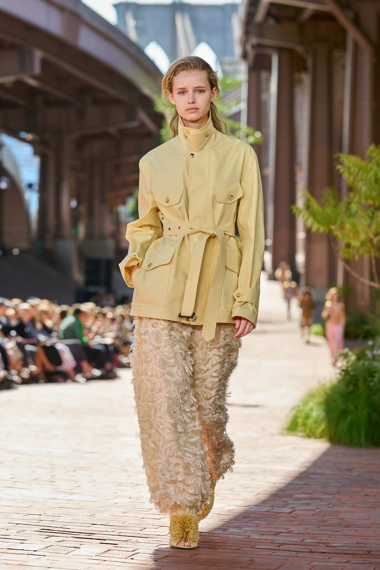 Ulla Johnson Veste Cargo Eaton - Chèvrefeuille