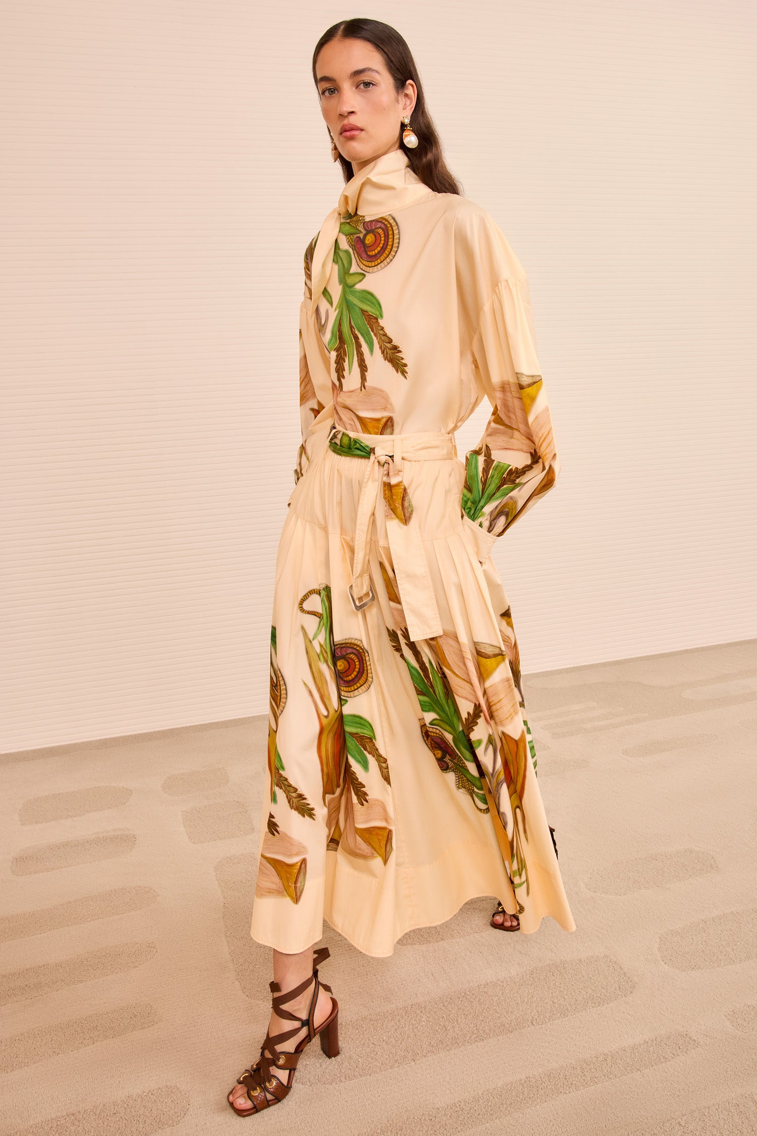 Filagree Midi Skirt - Inner Nature