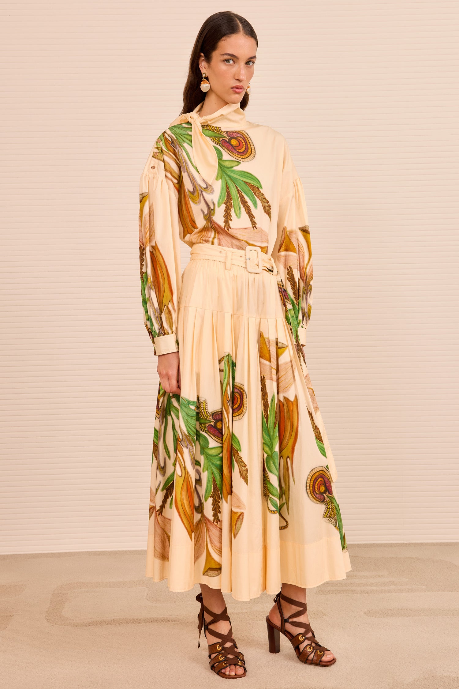 Filagree Midi Skirt - Inner Nature