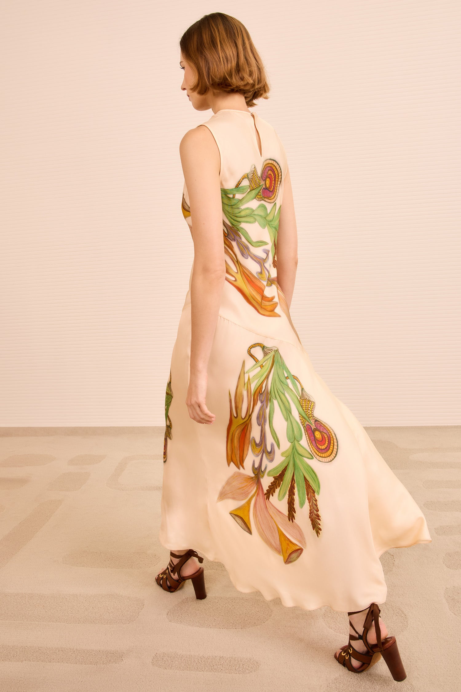 Gaea SL Midi Dress - Inner Nature