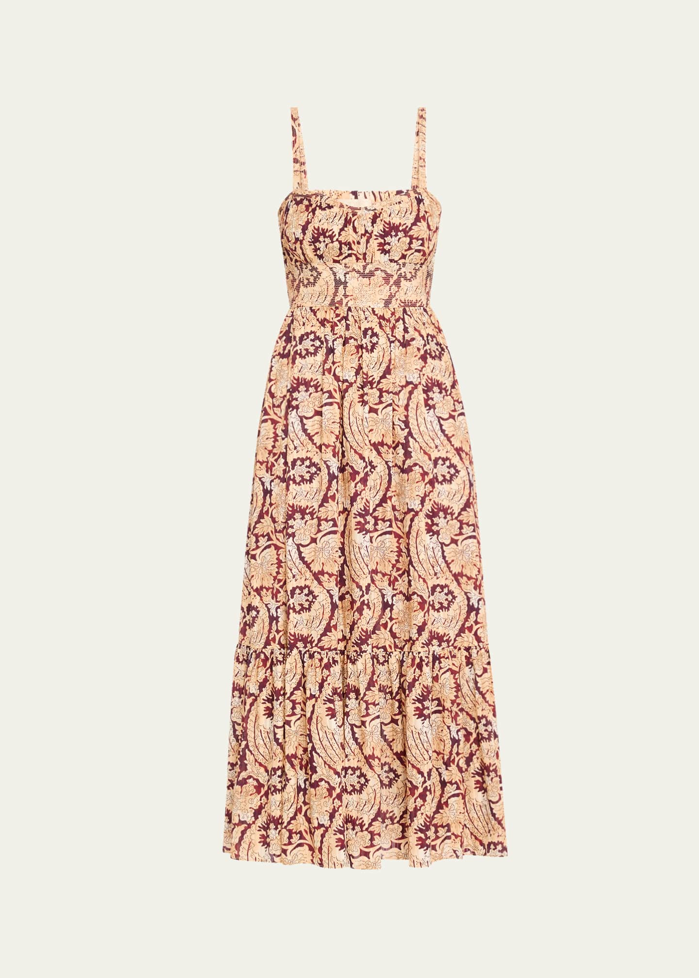 Nadine Cami Midi Dress - Amaranthus