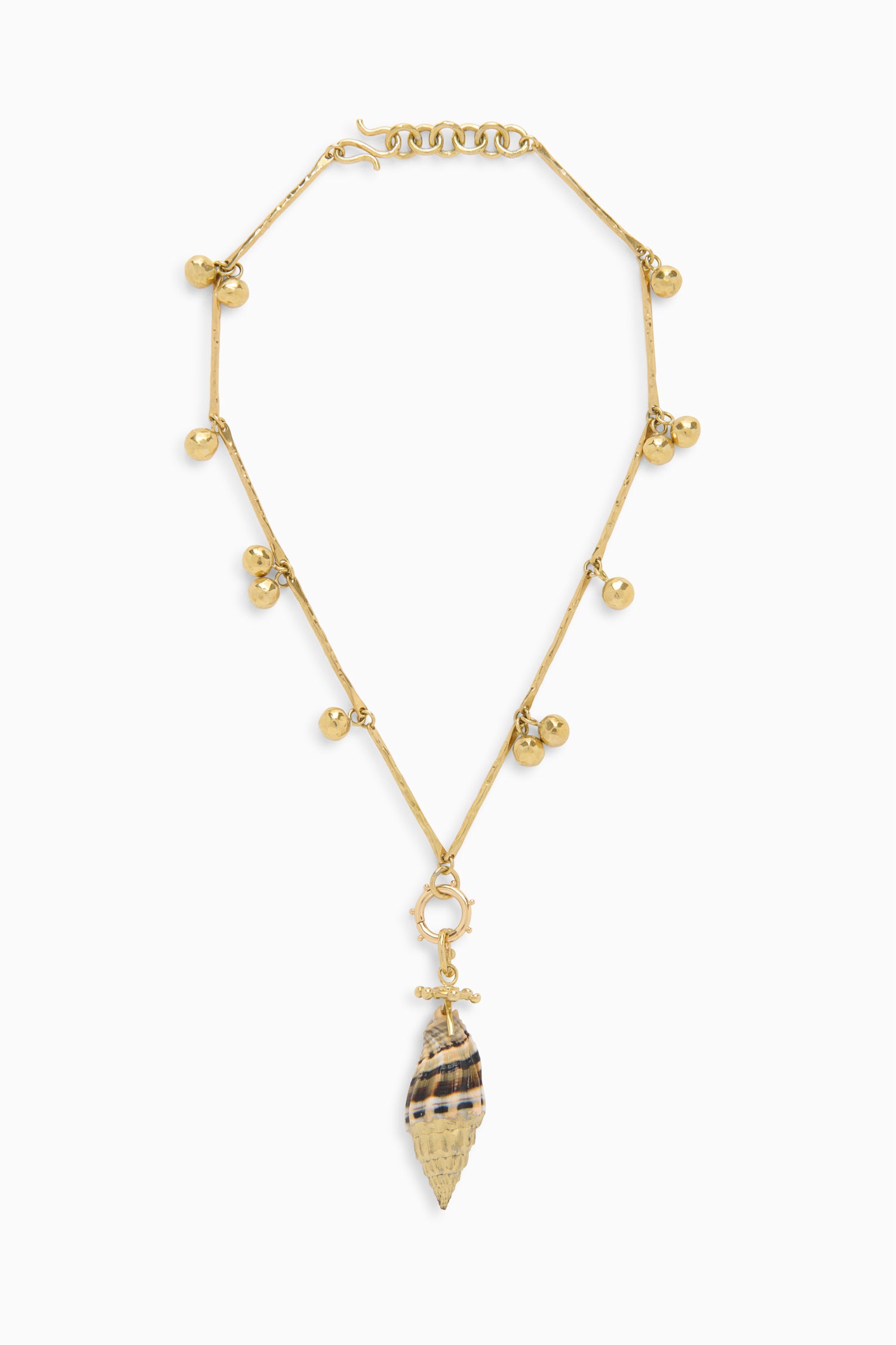 Livia Spotted Jasper & Mixed Motif Shell - Jasper