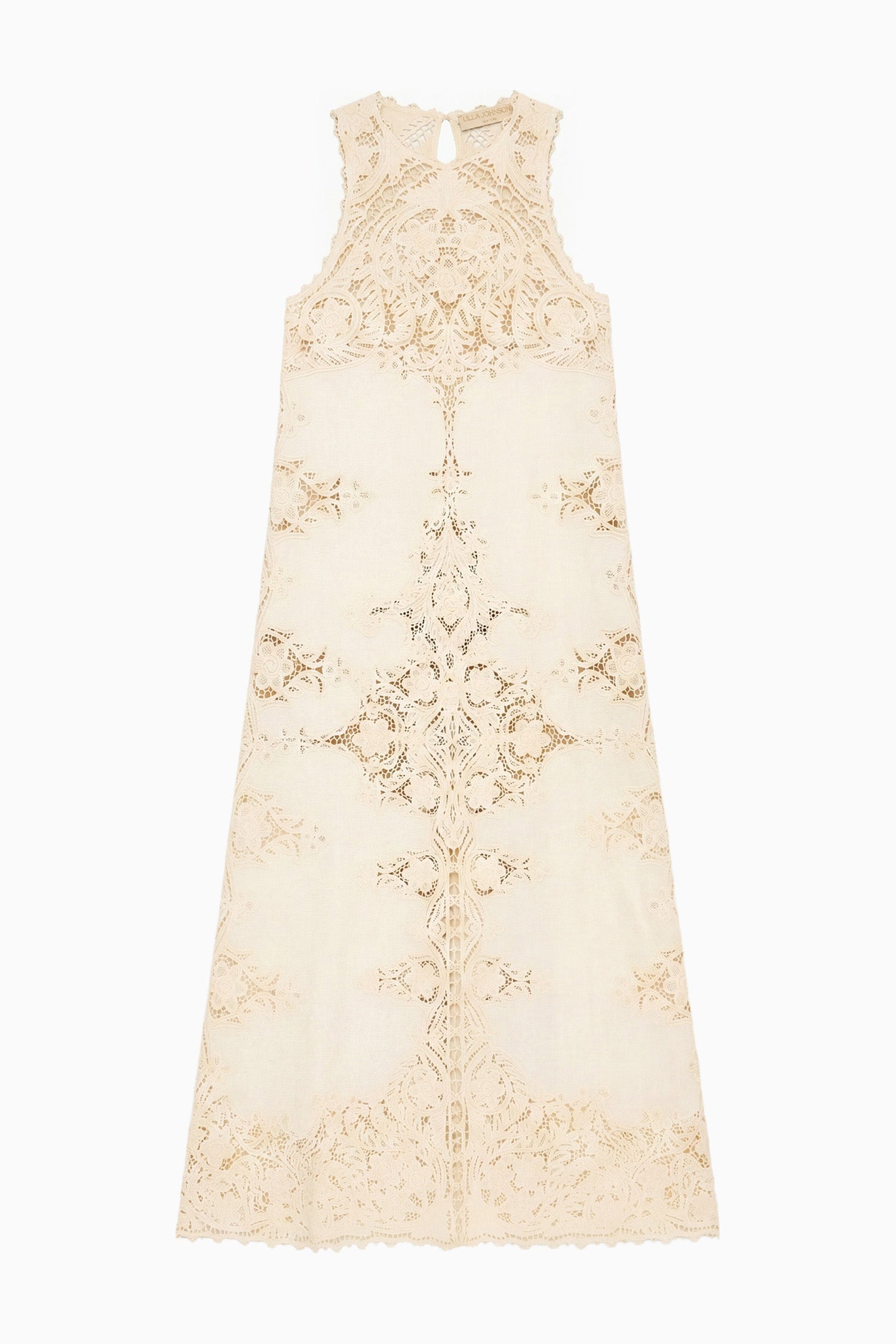 Coralite Linen Dress - Ivory
