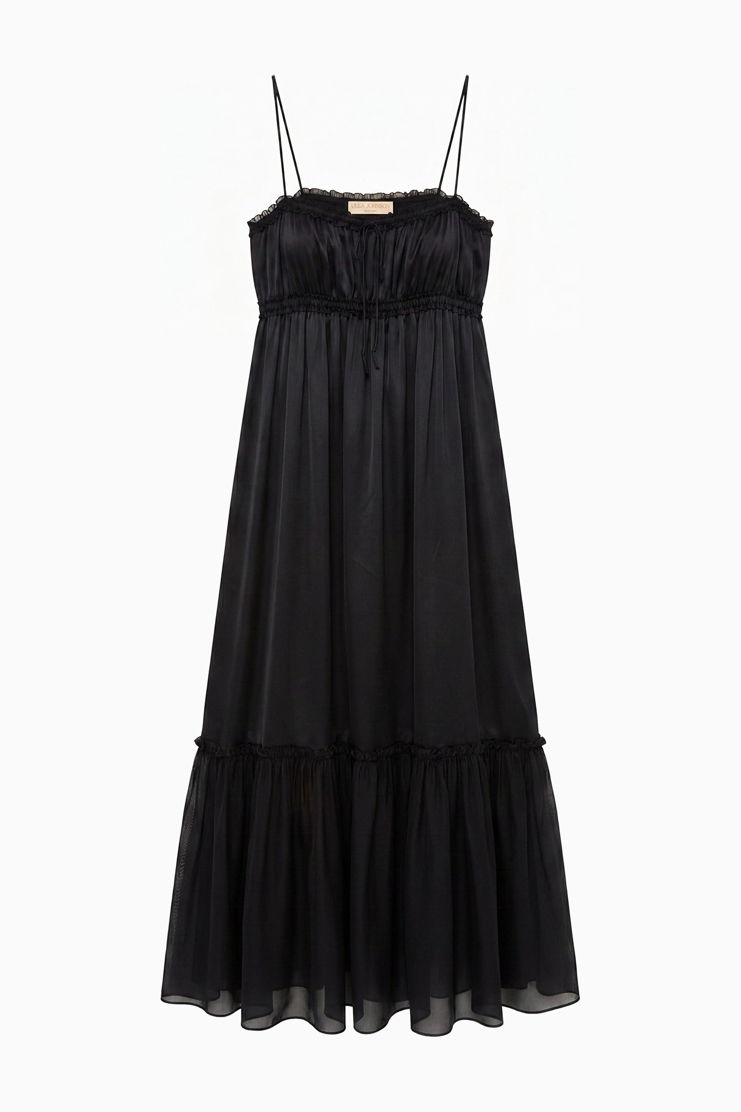 Ulla Johnson Marielle Cami Silk Dress - Noir