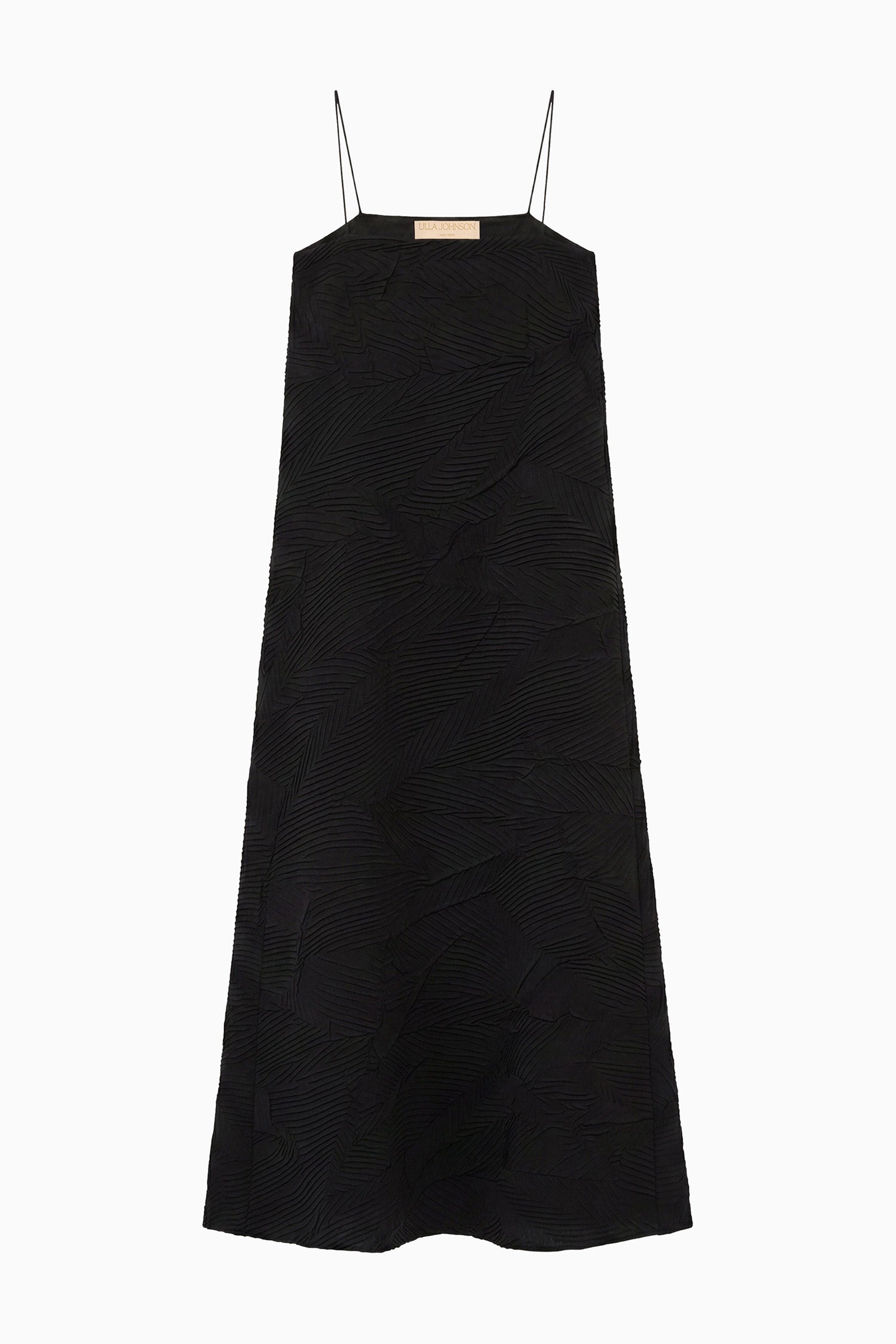 Landscape Satin SL Dress - Noir