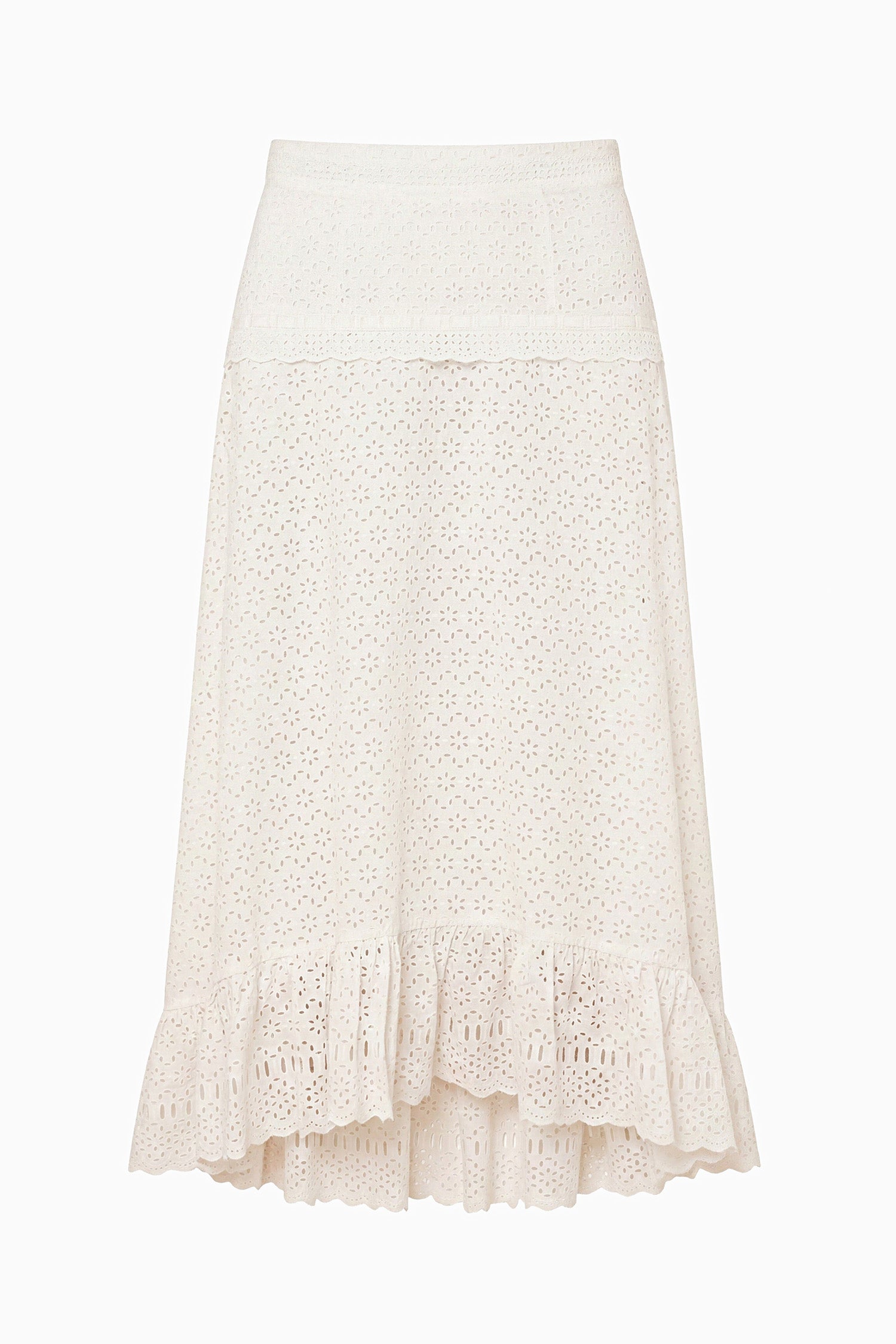 Violetta Cotton Skirt - Pristine