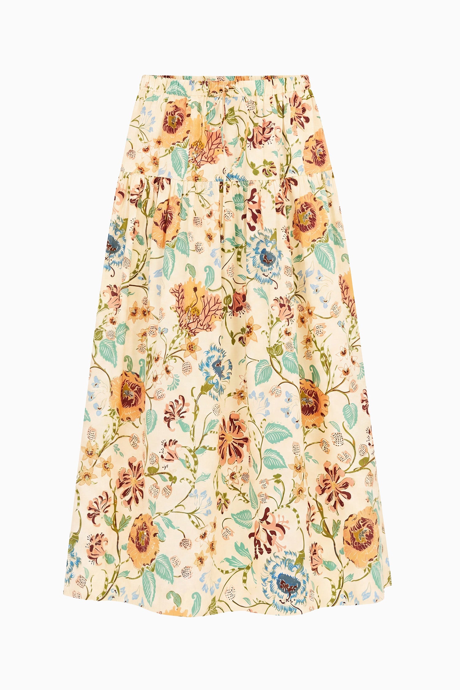 Ulla Johnson Theodora Cotton Skirt - Abalone