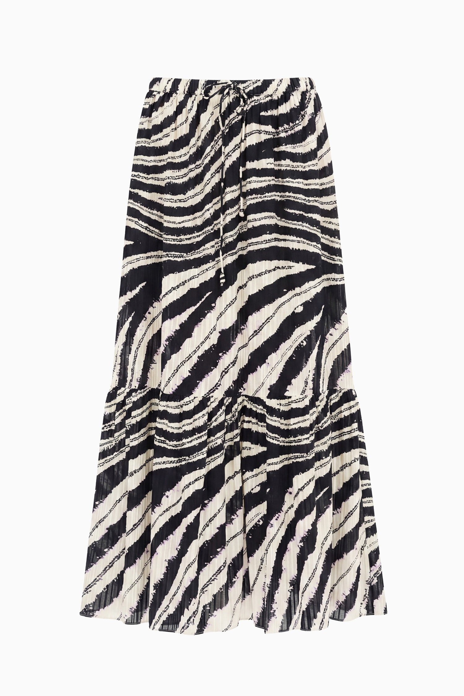 Ulla Johnson Olina Cotton Midi Skirt - Shibori Wave