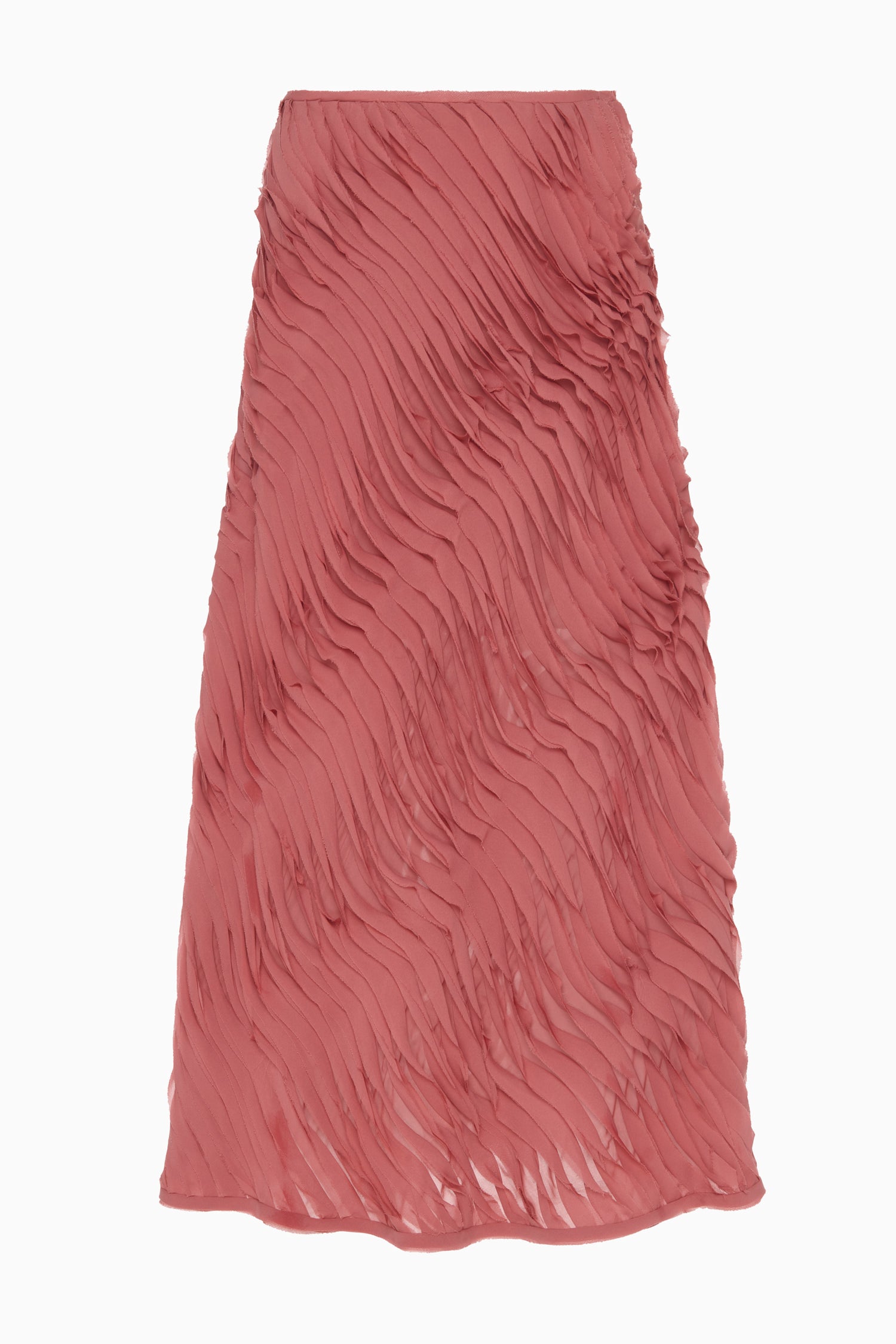 Ulla Johnson Amiko Midi Skirt - Chestnut