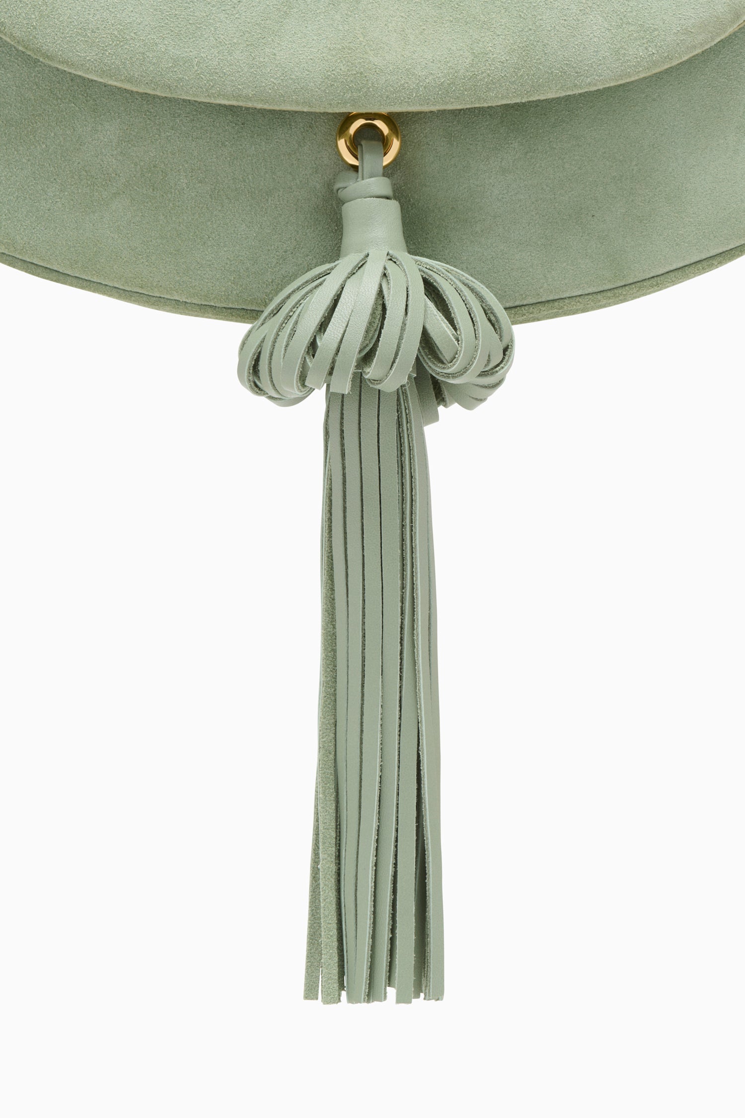 Paloma Tassel Flap Bag - Sea Glass