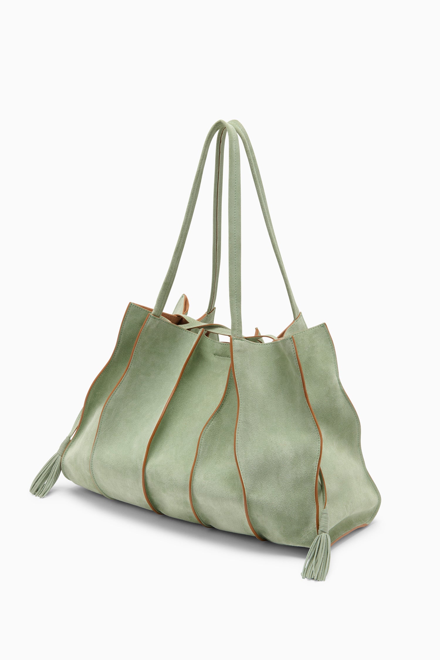 Ulla Johnson Adria Large Tote - Sea Glass