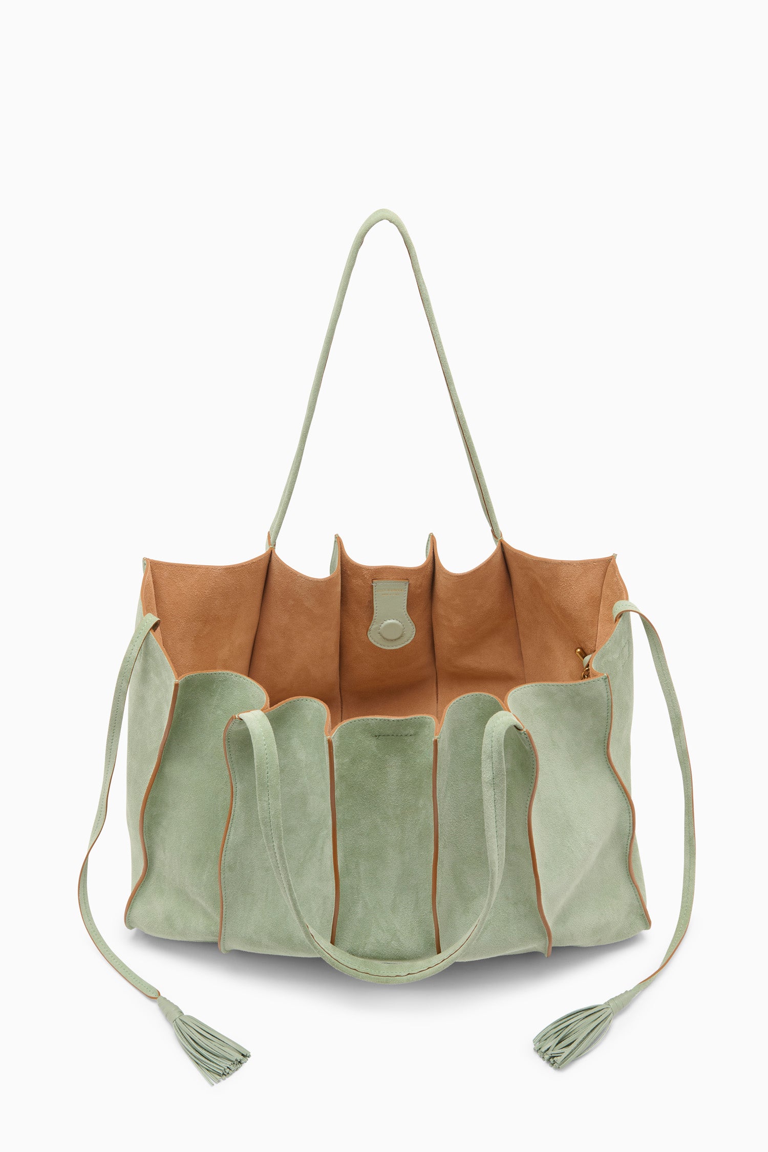 Ulla Johnson Adria Large Tote - Sea Glass