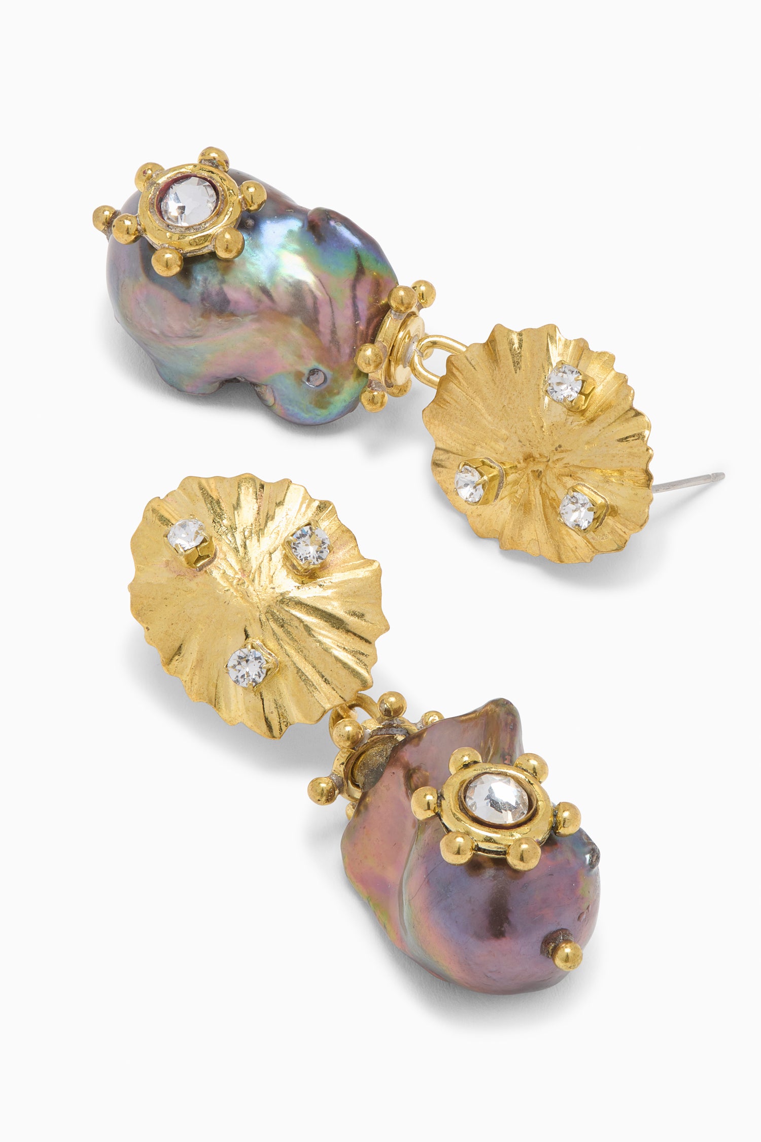 Ulla Johnson Pearl Dangle Earring - Oyster