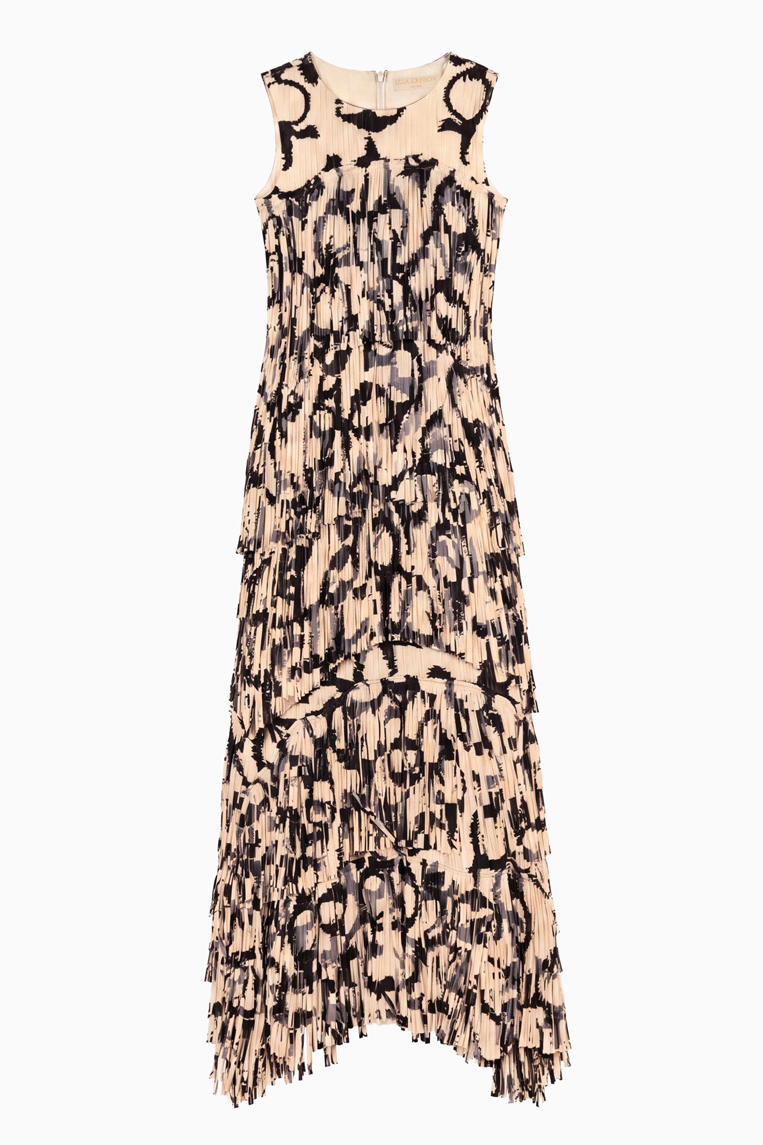 Ulla Johnson Robe Valeria à franges - Lucent