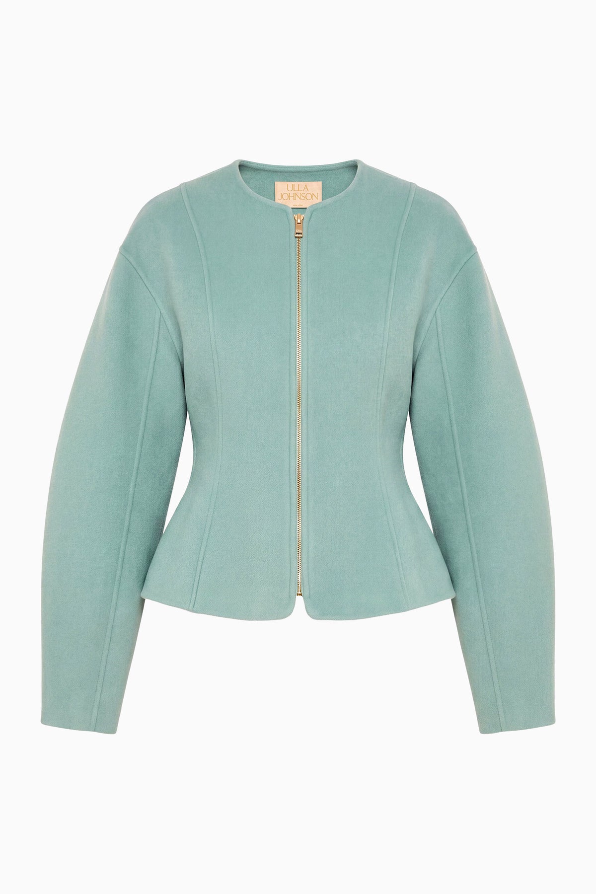 Giacca con Zip Premium in Lana e Cashmere Juniper - Posa Piana, Fronte | Ulla Johnson