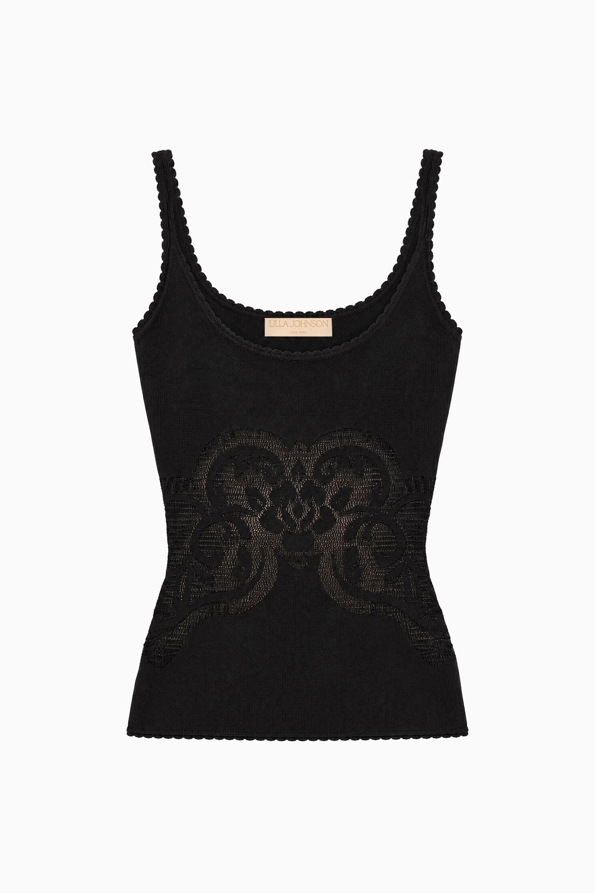 Canotta Ingrid in maglia - Noir