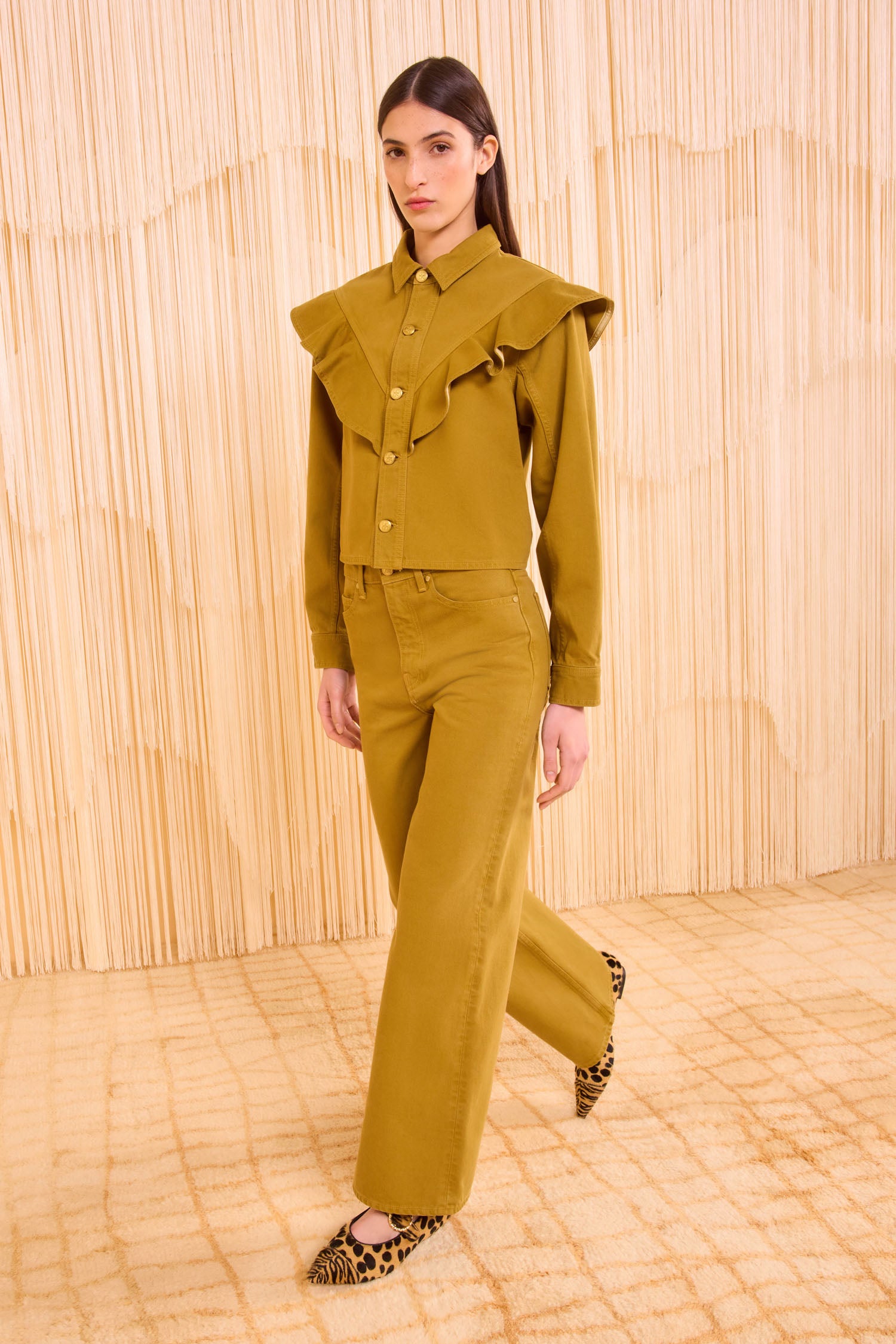 The Mathilde Shirt - Argan