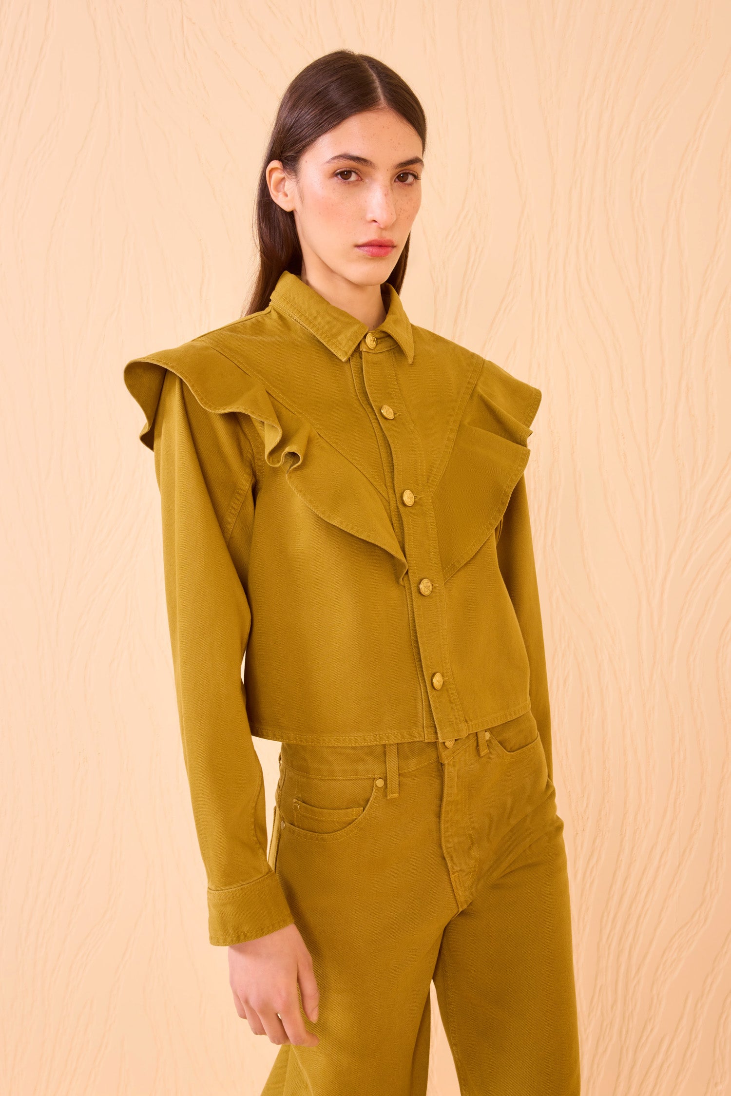 Ulla Johnson The Mathilde Shirt - Argan