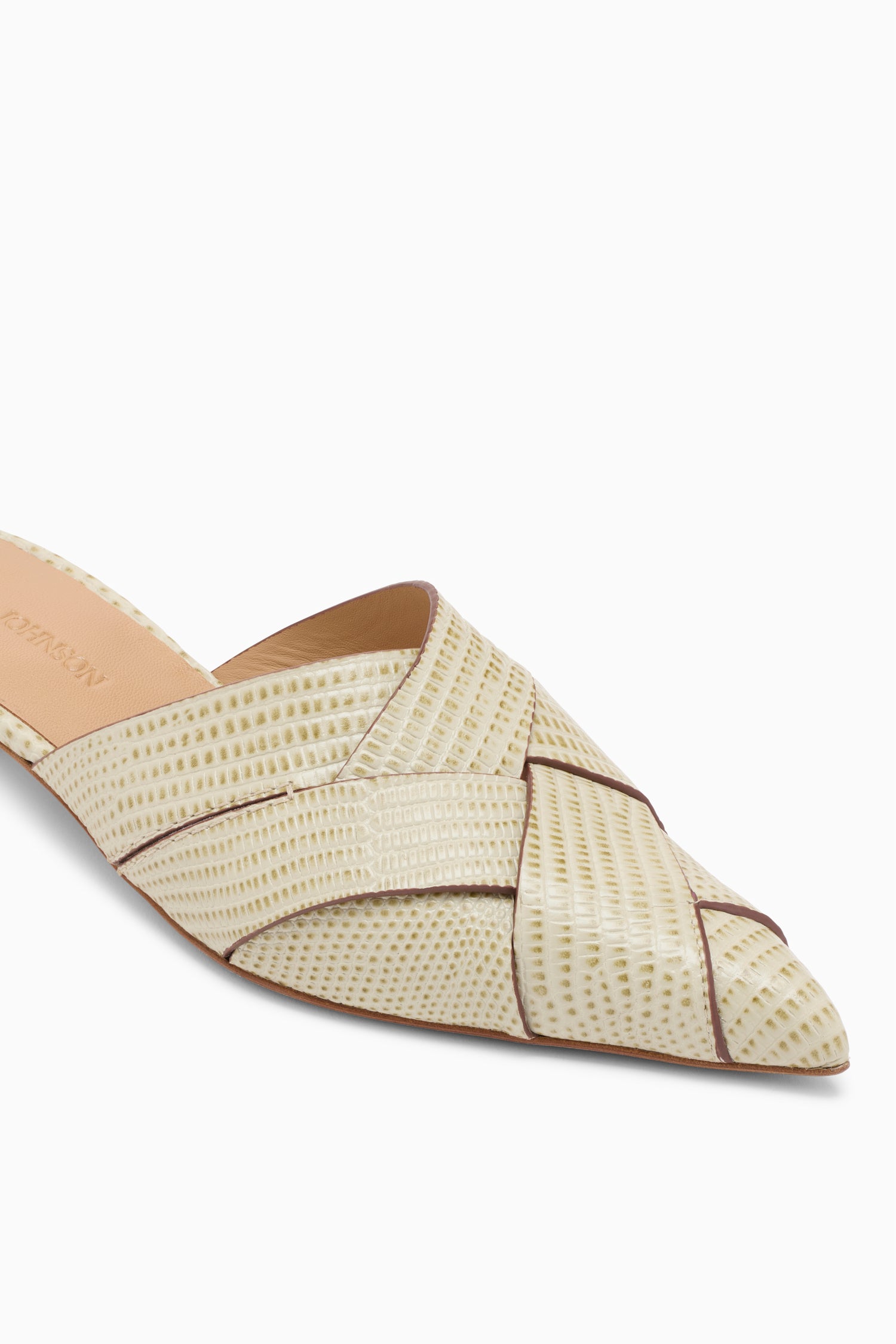 Ulla Johnson Mule kitten heel Charlotte - Olive