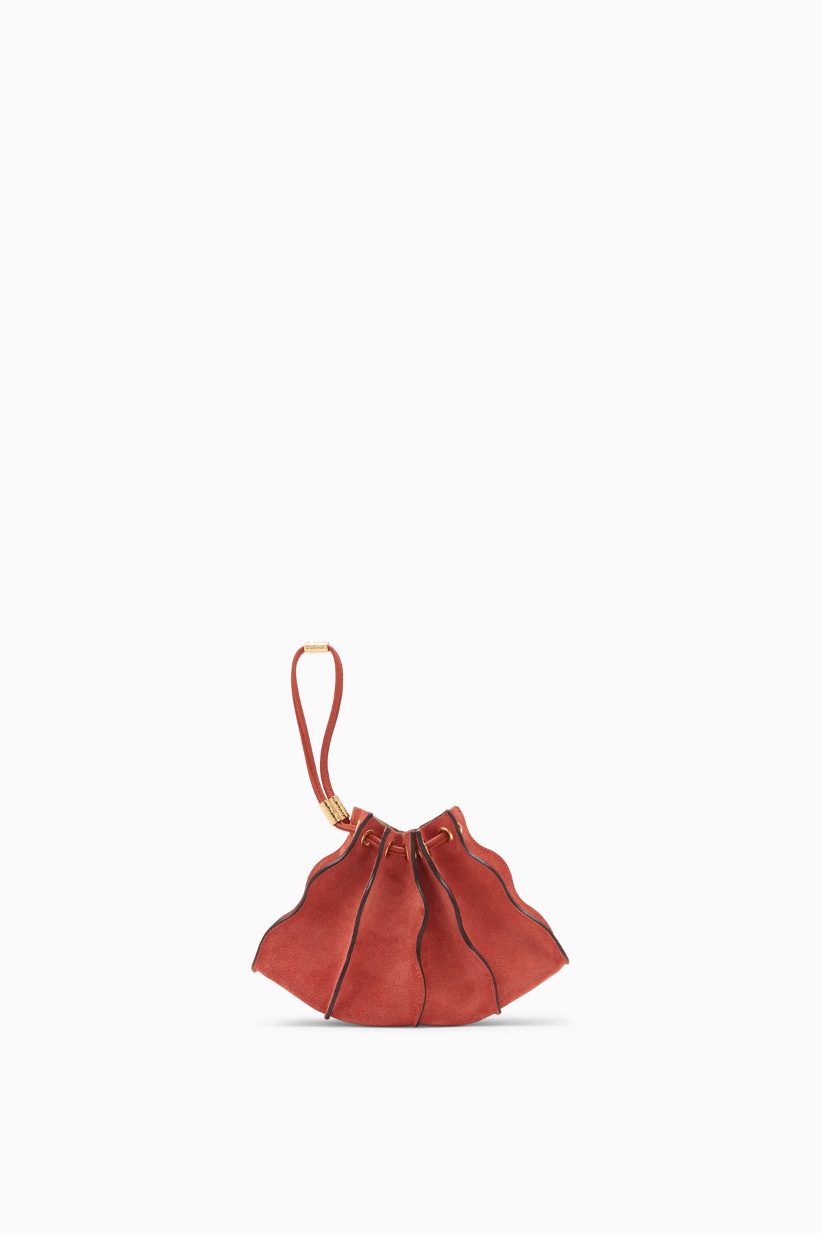 Adria kleine crossbody met ketting - Terracotta