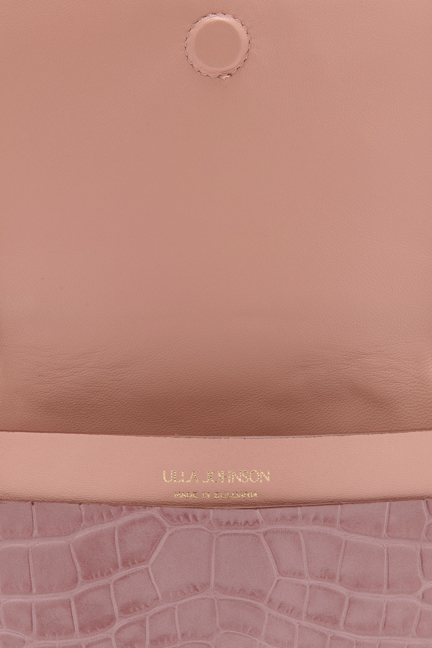 Ulla Johnson BolsoCharlotte con solapa y cadena - Rosa