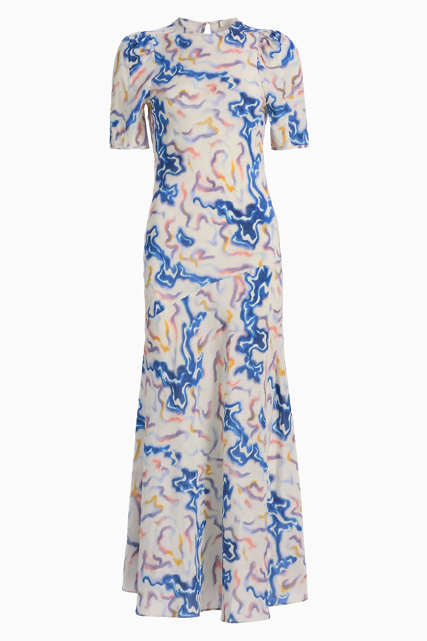 Sabi SS Silk Dress - Prism