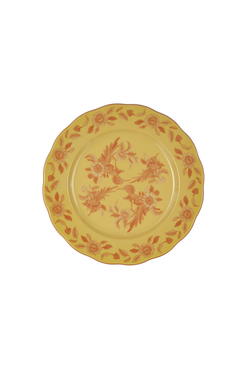 Dessert Plate Chartreuse Botanical Porcelain Dessert Plate Ulla Johnson