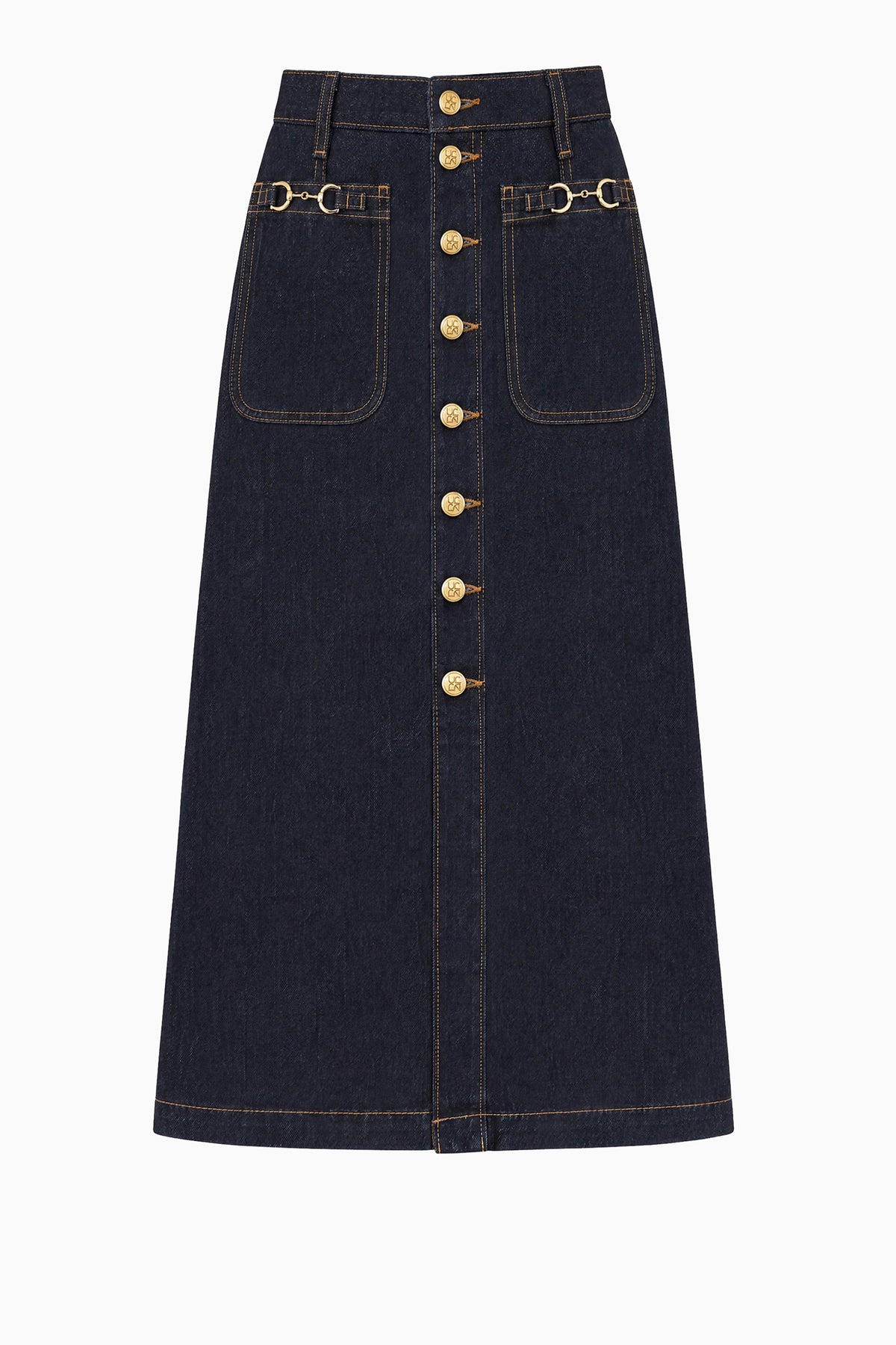 The Lisbet Denim Skirt - Tigris