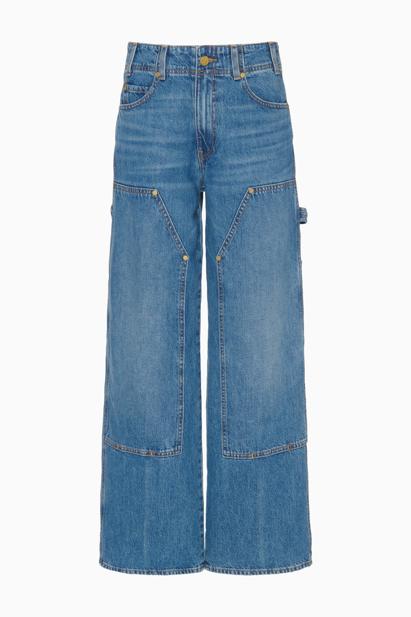 The Olympia Jean - Danube Carpenter-Style Denim Jeans - Ulla Johnson