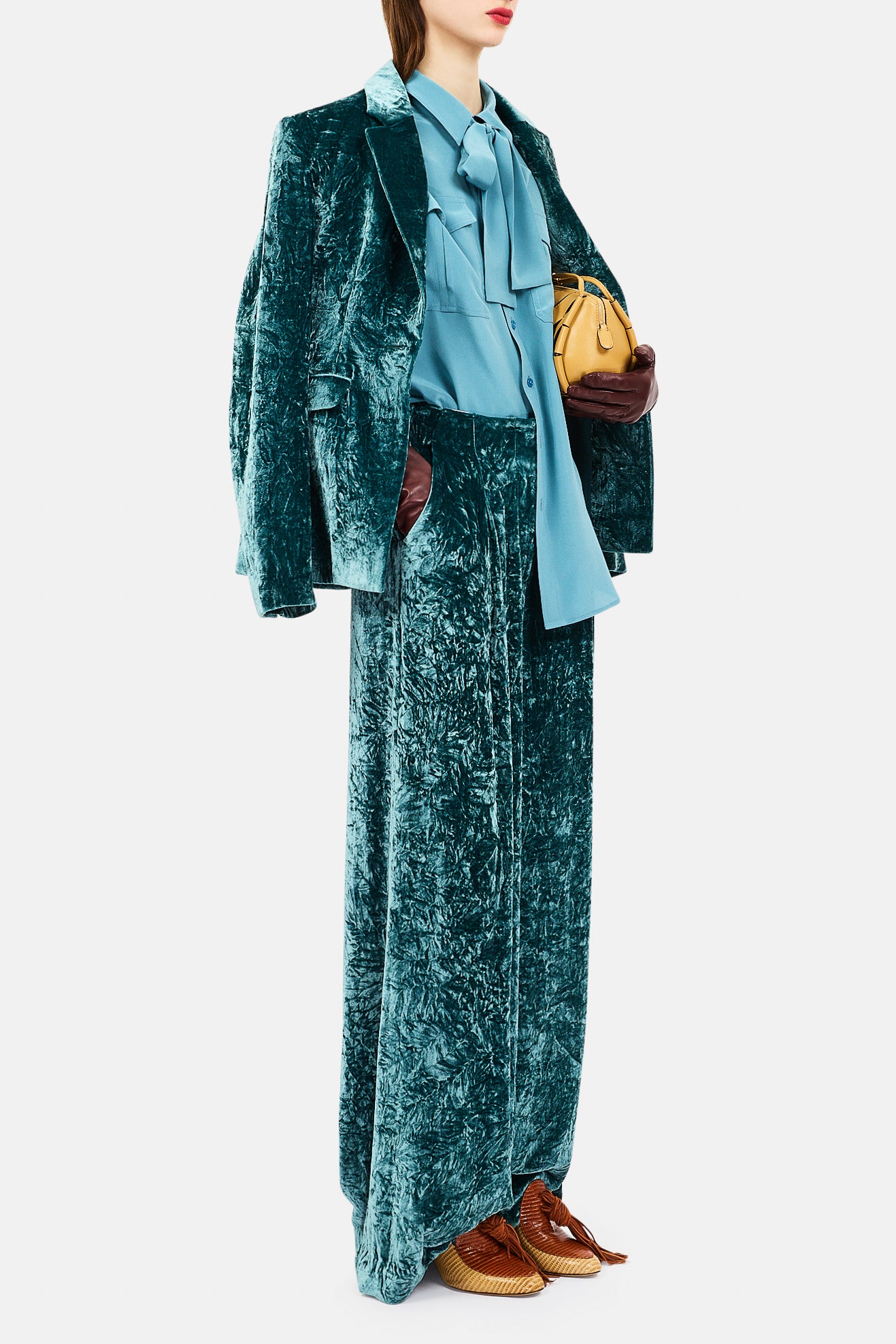 Ellery Velvet Jacket - Jadeite