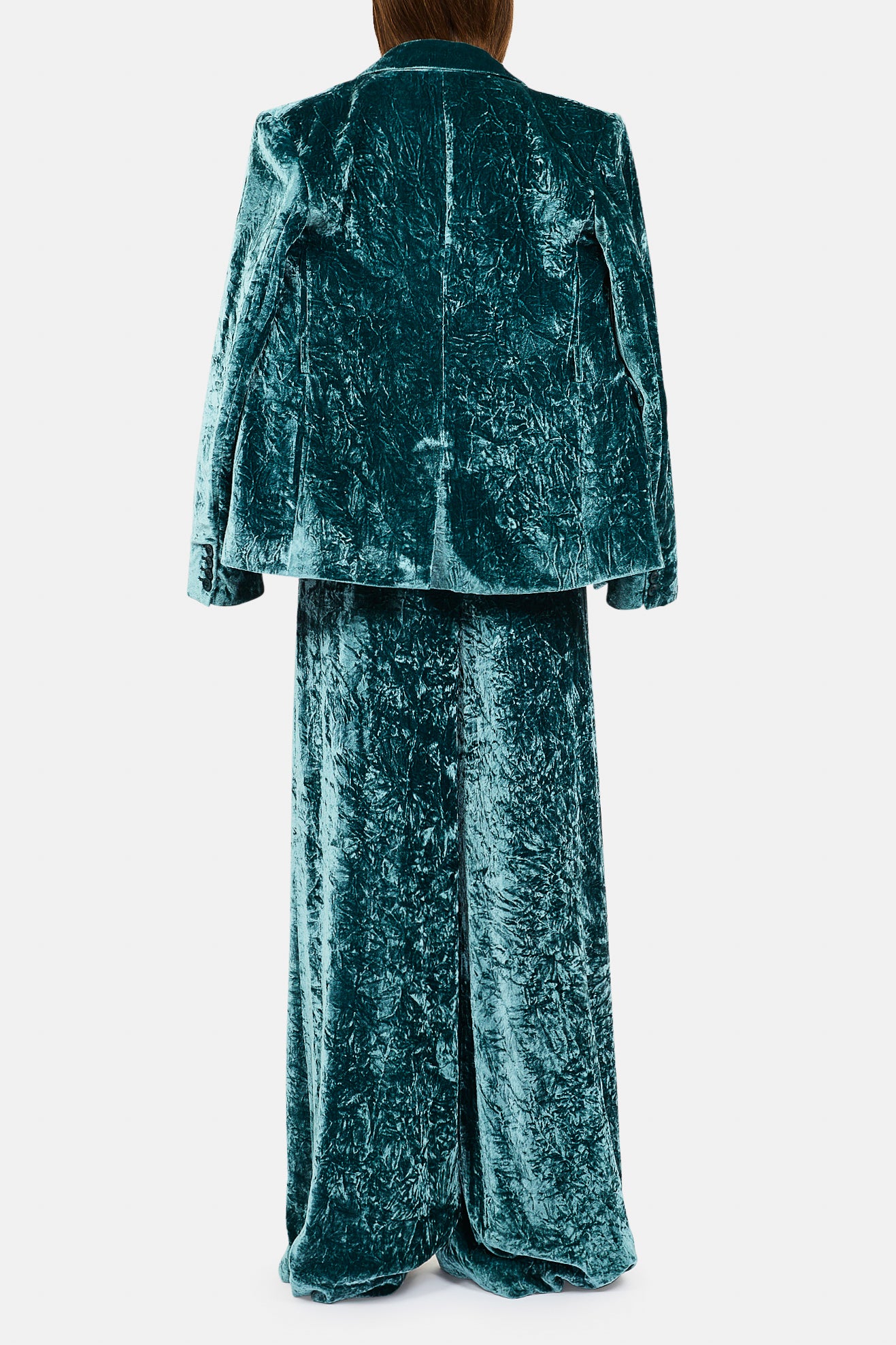 Ulla Johnson Ellery Velvet Jacket - Jadeite
