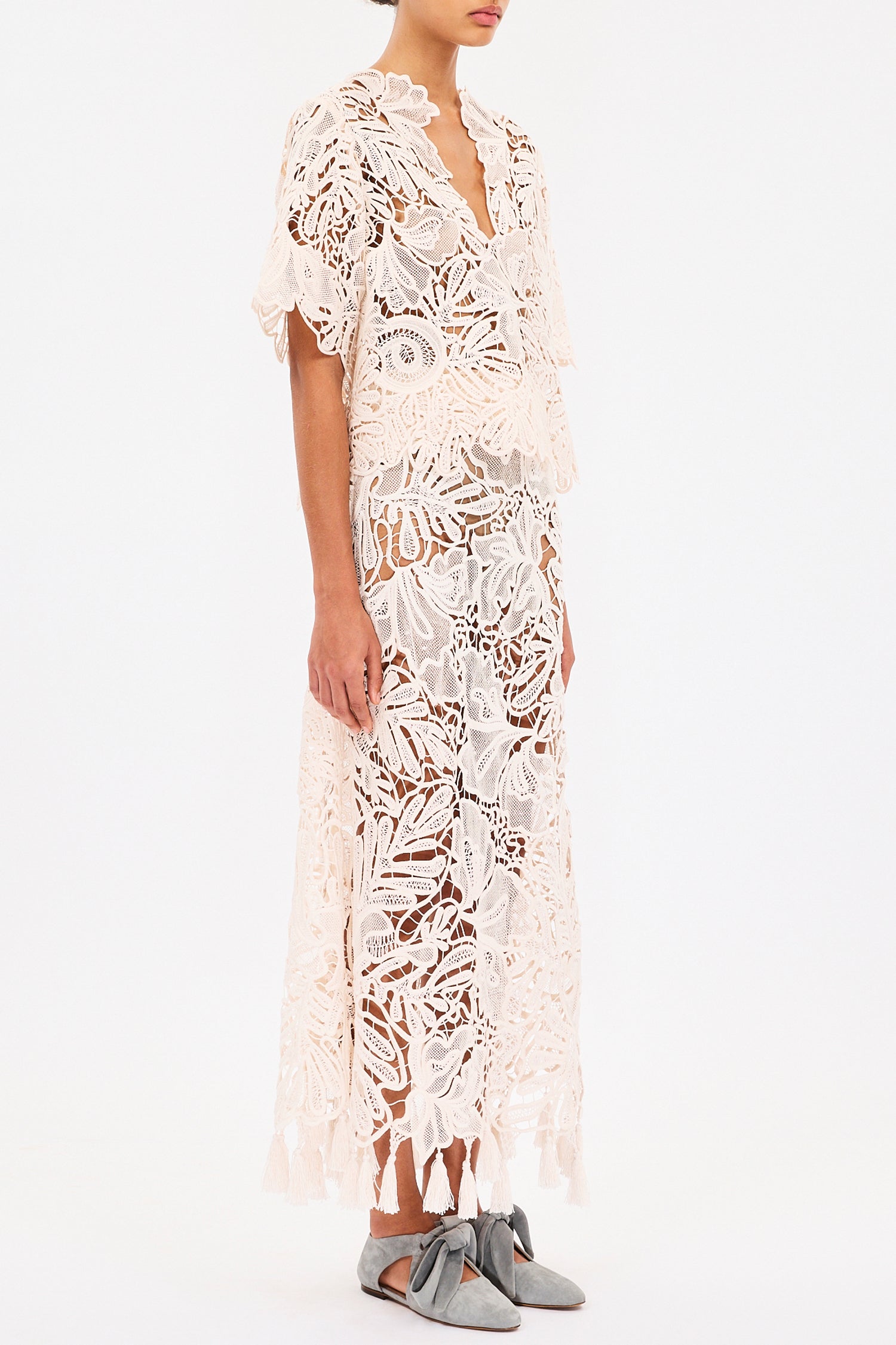 Ulla Johnson Dua Top - Chalk